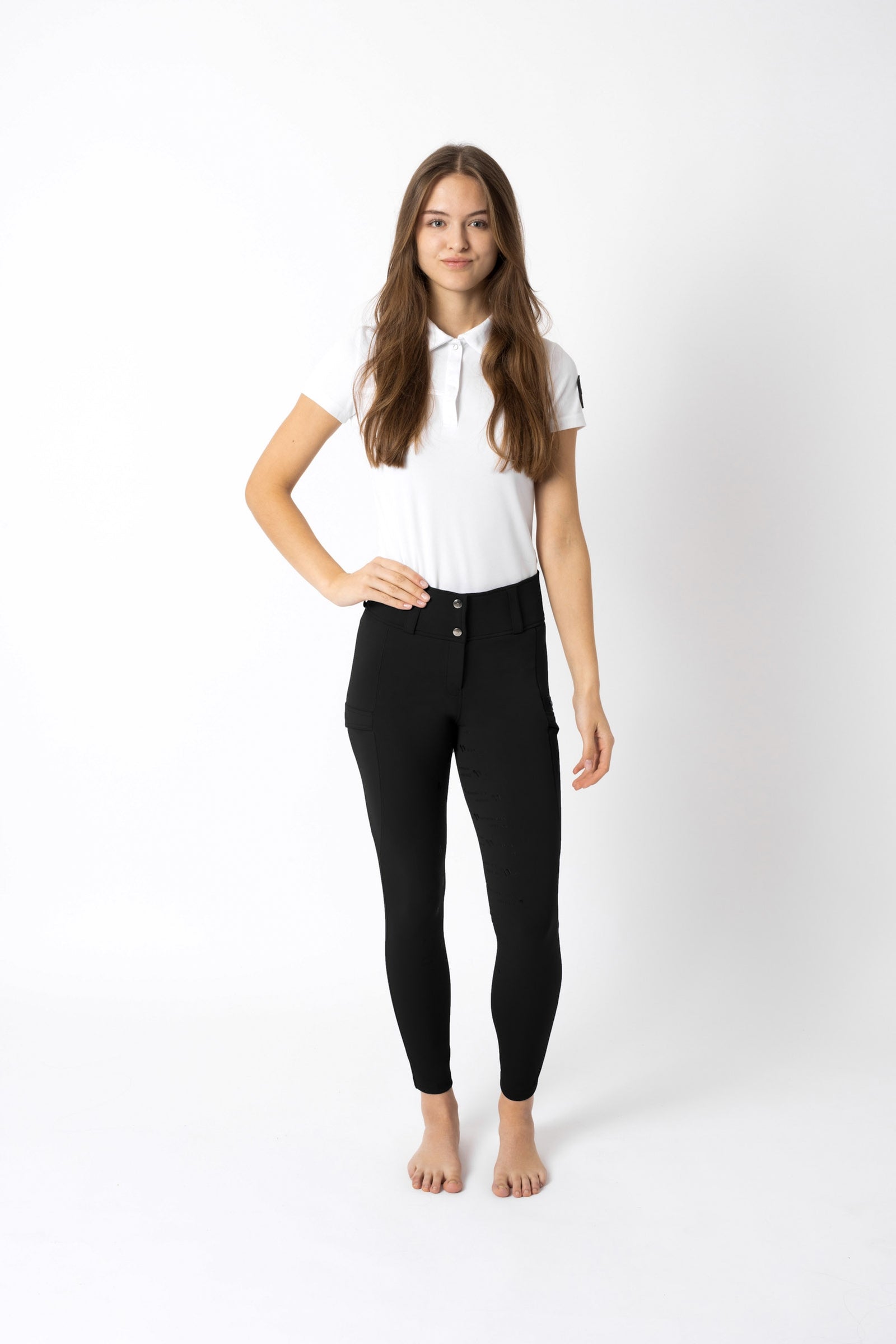 Horze Camille Womens Functional Full Grip Breeches Womens Breeches