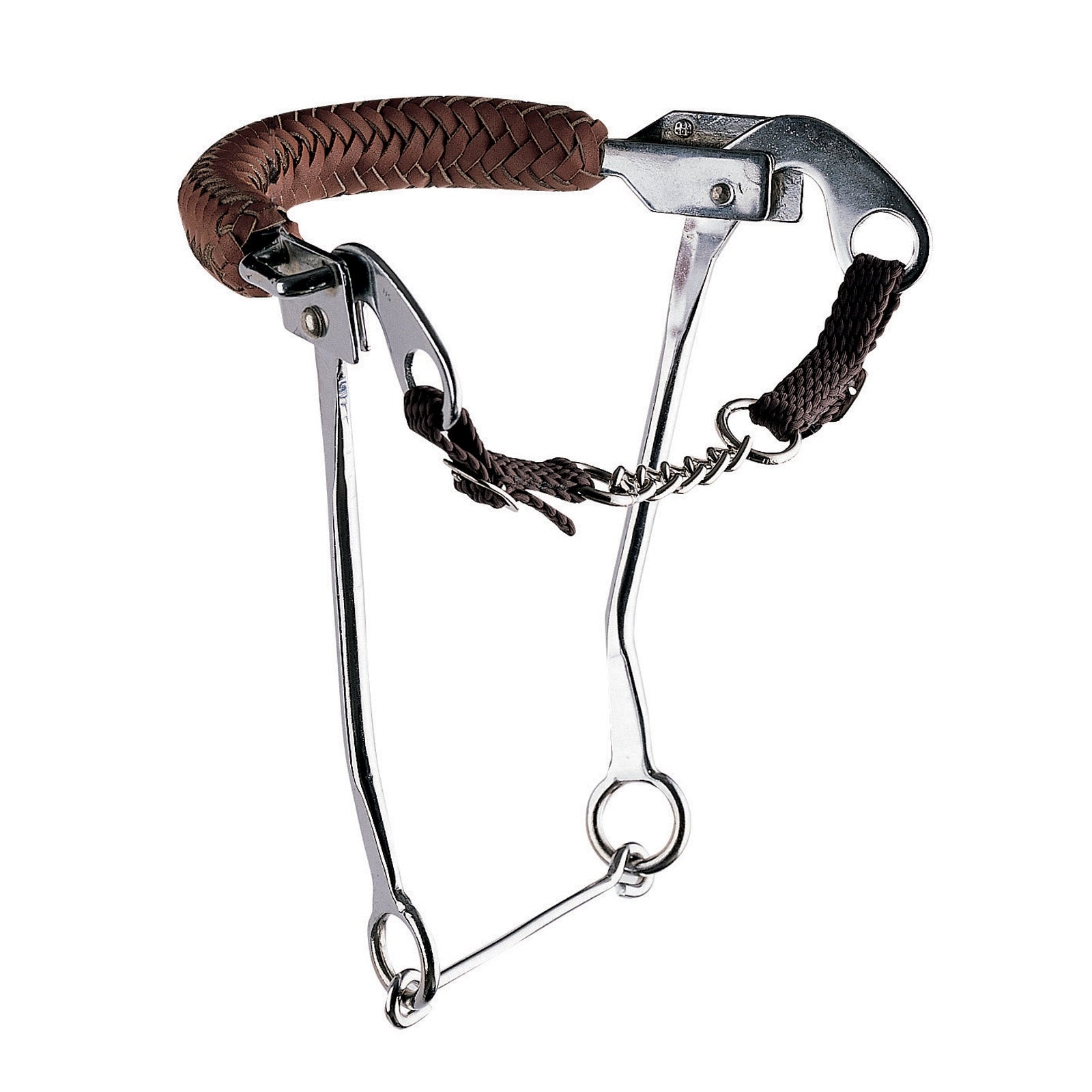 Sprenger Hackamore lánccal és pofaszíjjal, 35cm Zablák