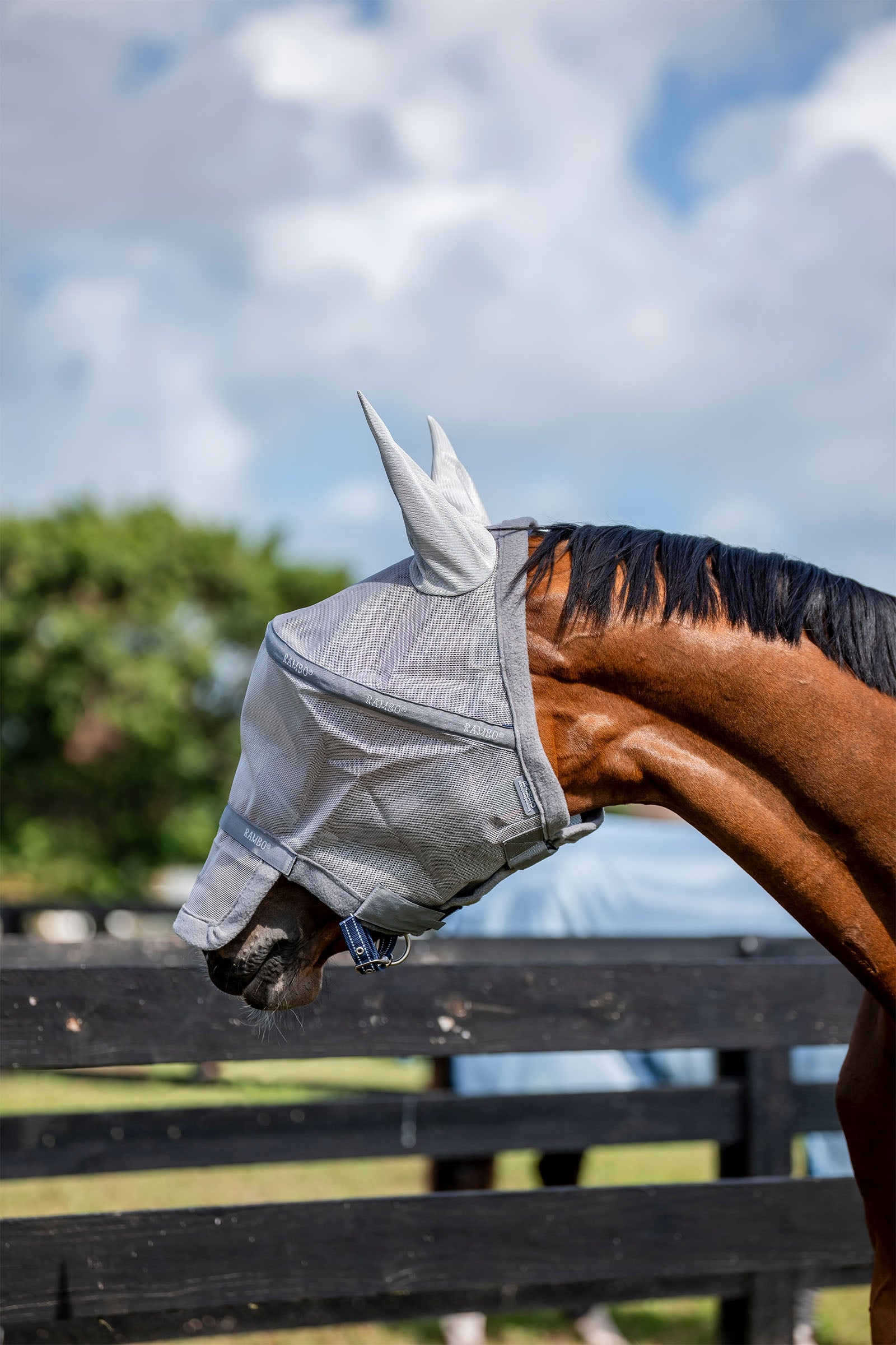 Horseware Rambo Plus Légymaszk Légy Elleni Védelem Lovaknak