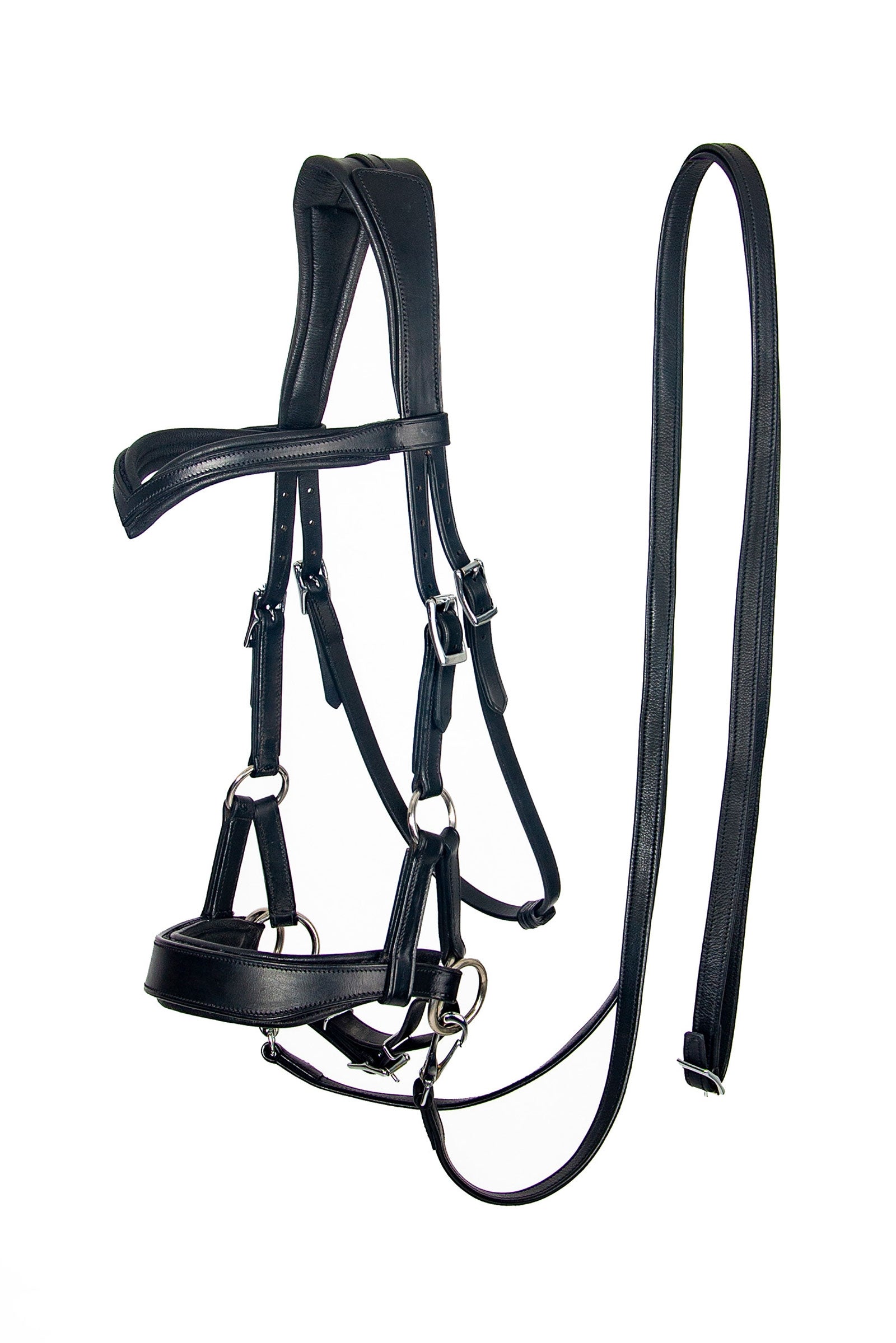 F.R.A. Freedom Riding Articles Aruba zablanélküli kantár szárral (Sistema 3) Kantárok & Szárak