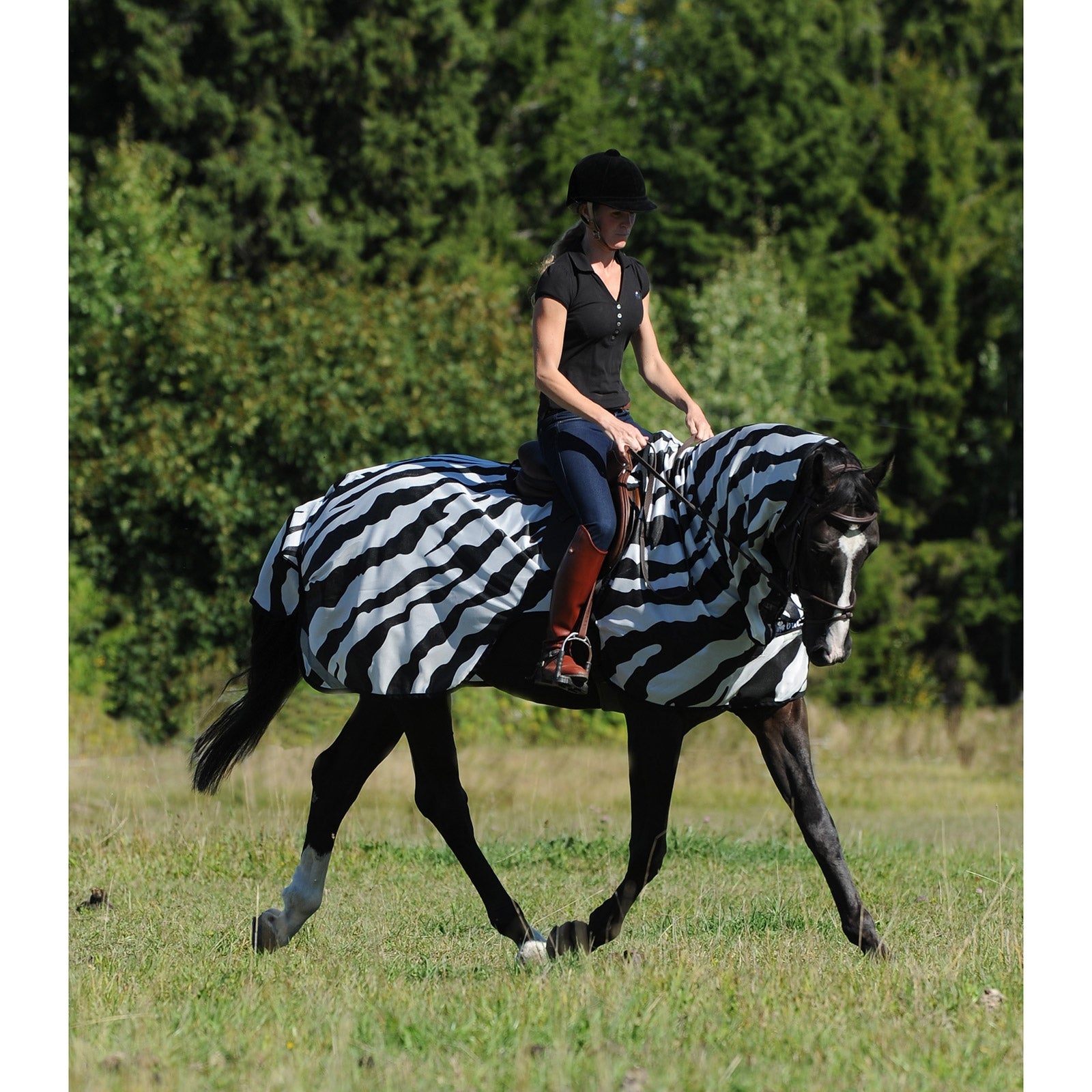 Bucas Buzz-Off Zebra Légy Elleni Munkatakaró Lótakarók