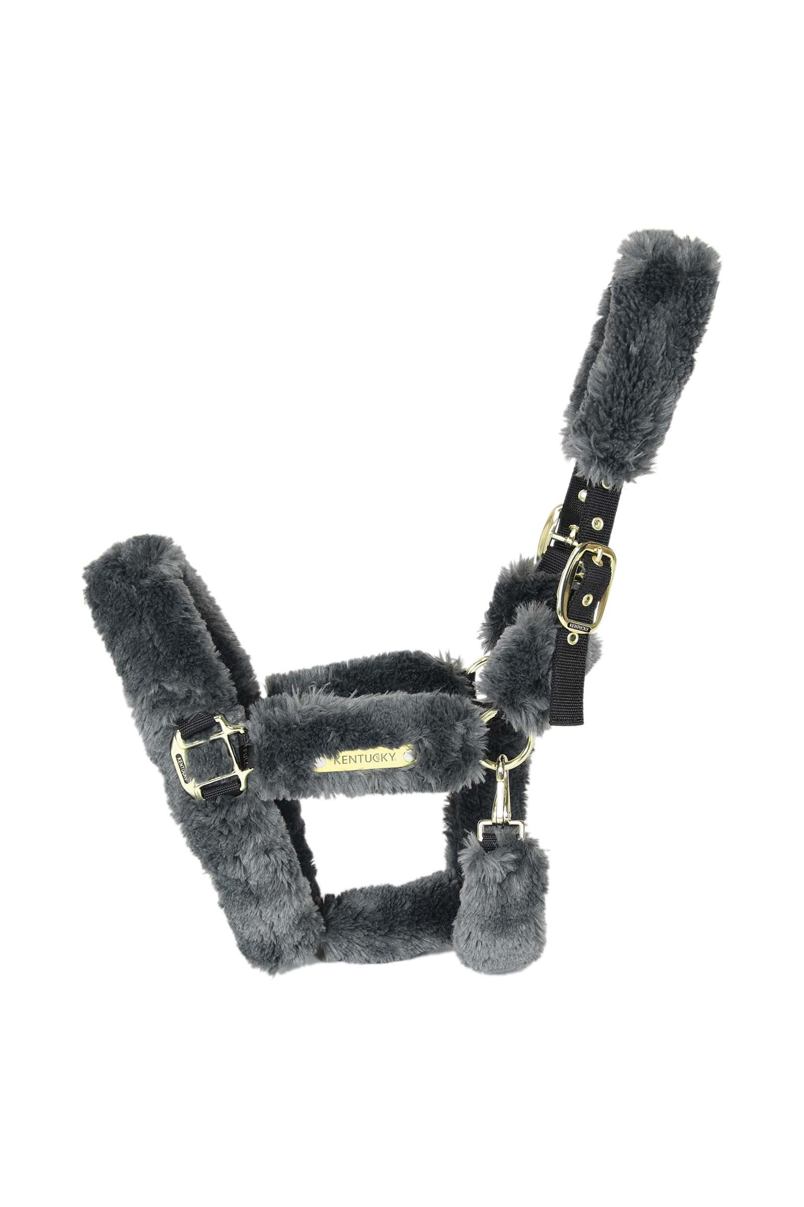 Kentucky Horsewear Shipping Halter With Sheepskin Halters & Leads