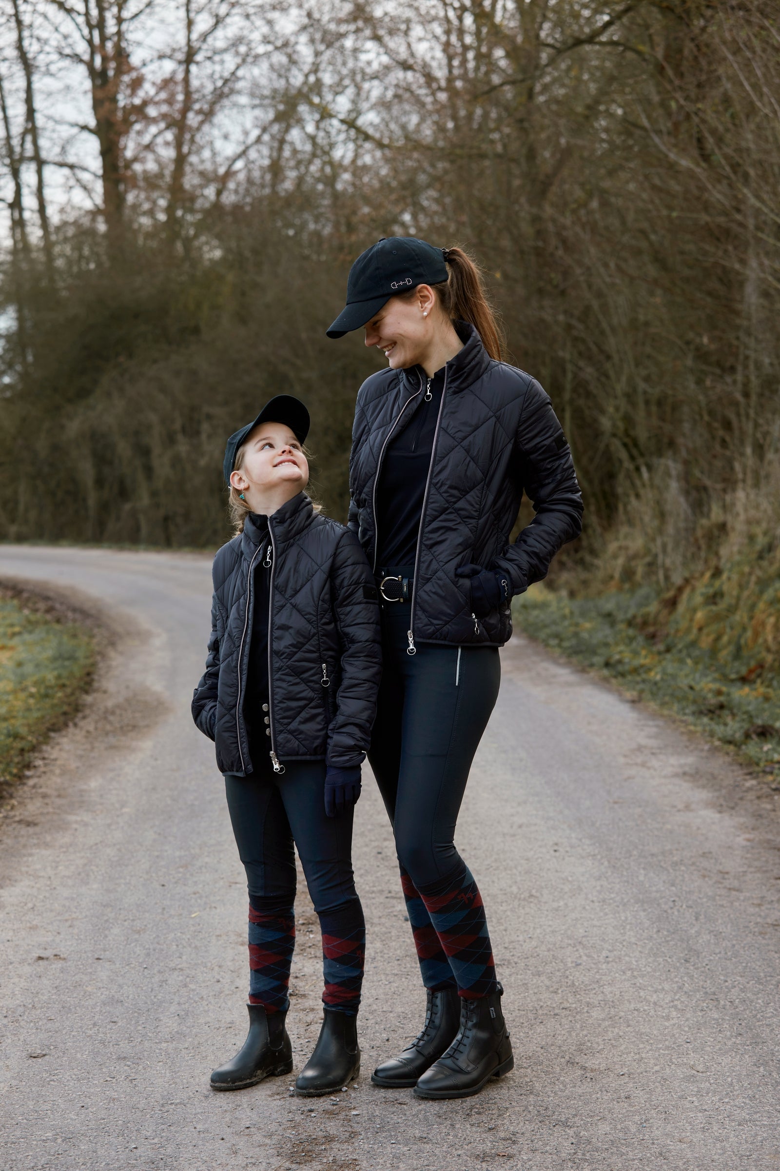 Horze Kids Quilted Cap Kids Apparel