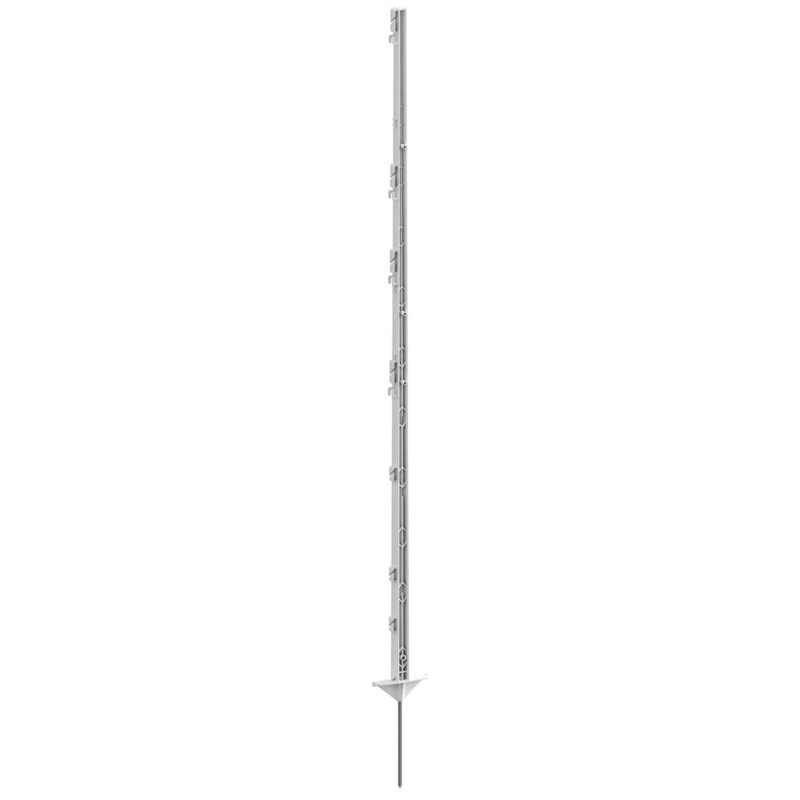 Farm Patrol Kerbl műanyag oszlop Classic fehér 156cm,21cm tüske, 5 db Villanypásztor Felszerelések