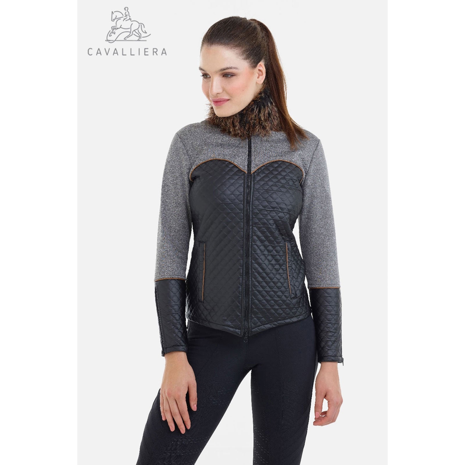 Cavalliera téli lovaglókabát MAJESTY, SOFTSHELL SZŐRME, Vízálló Noi Ruházat