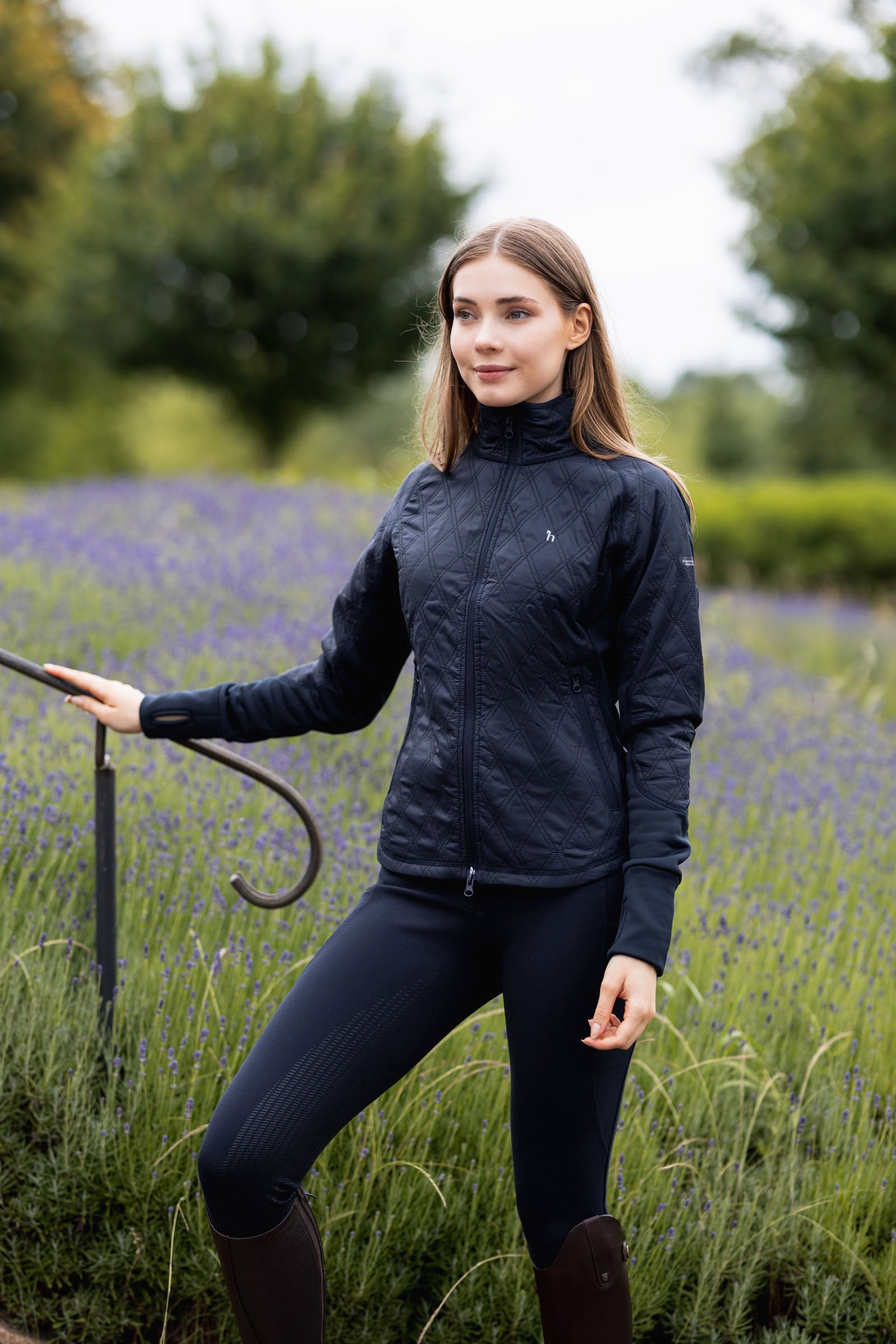 Horze Zoe Women's Lightweight Padded Riding Jacket Women’s Riding Clothing