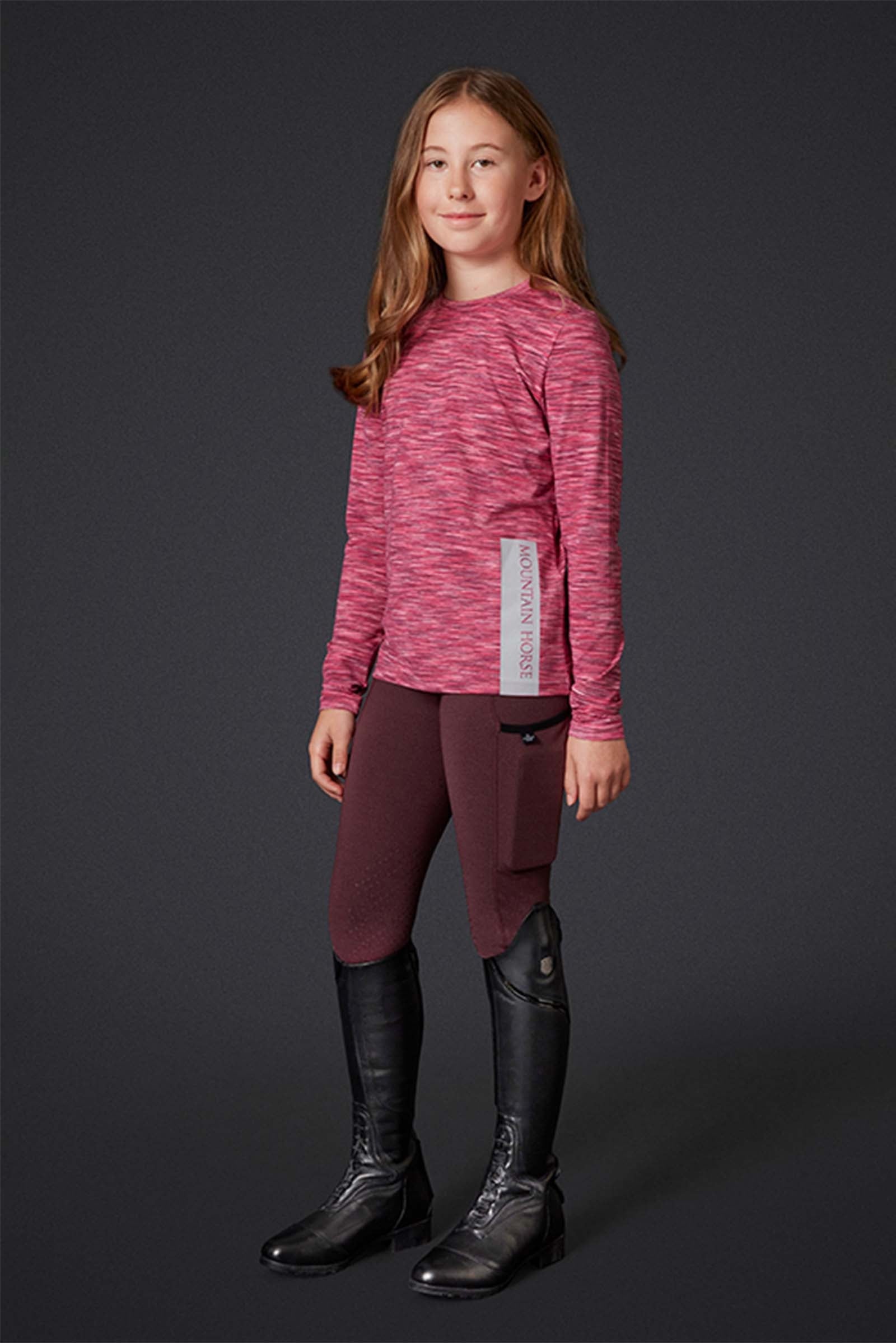 Mountain Horse Flora Technikai Szilikonos Lovagló Leggings Womens Breeches
