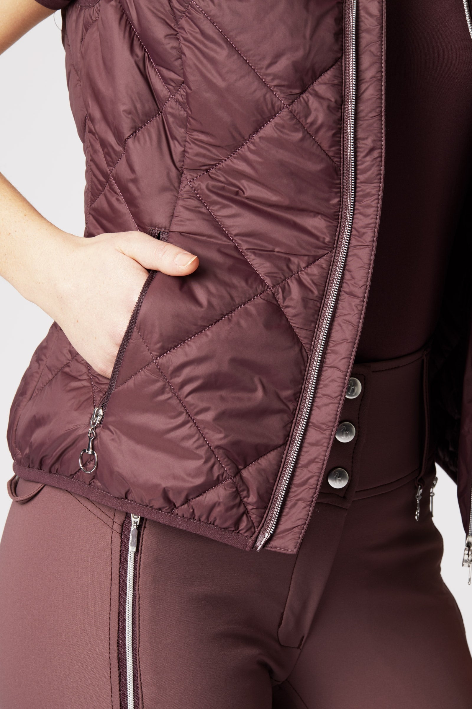 Horze Martina Women's Lightweight Padded Riding Vest Women’s Riding Clothing