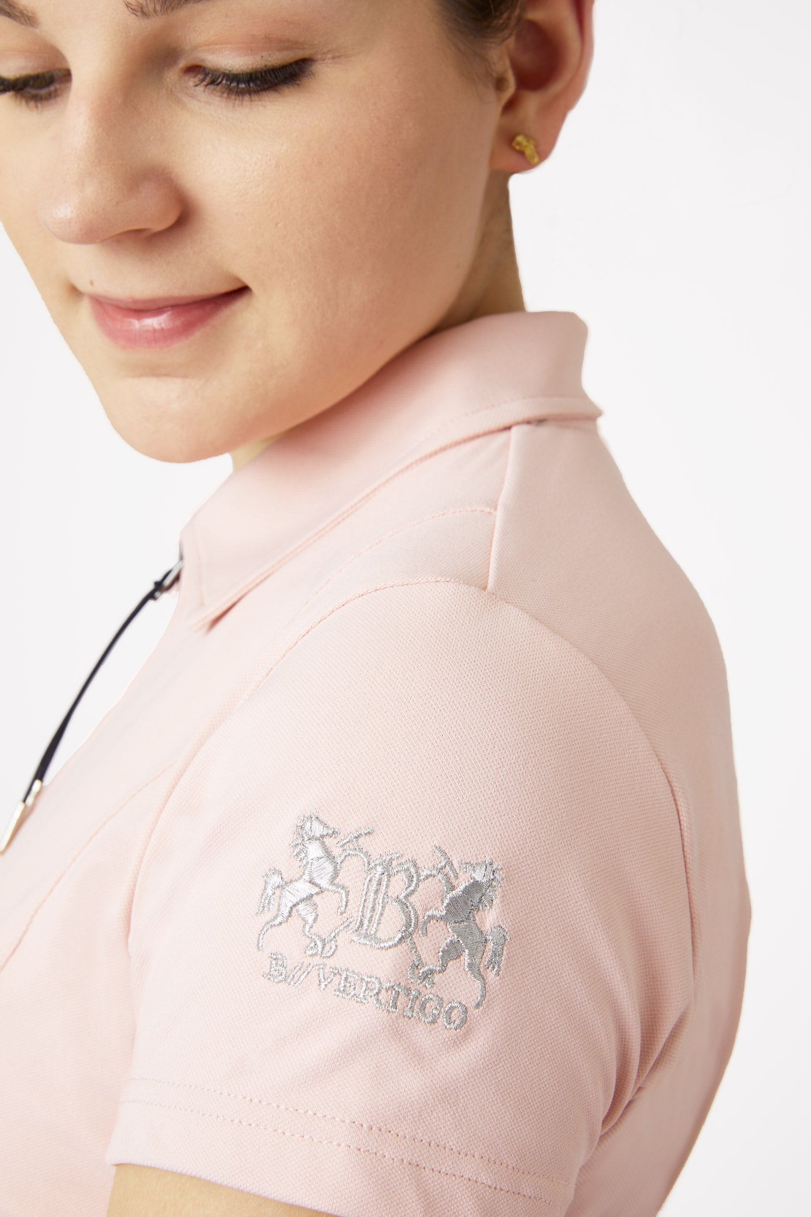 B Vertigo Claudine Women's Short Sleeve Polo Shirt Women’s Riding Clothing