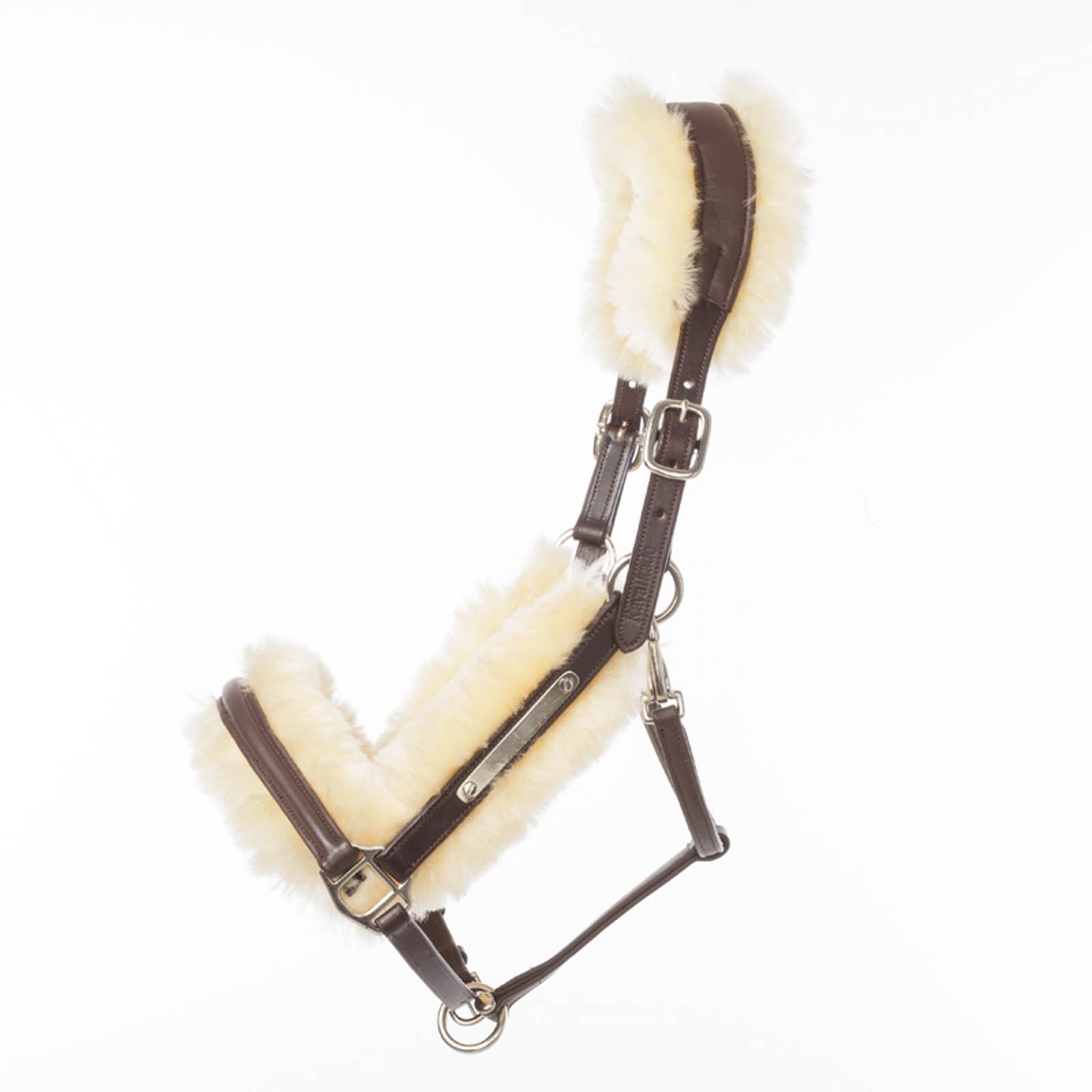Kavalkade Marvellous Leather Halter with Sheepskin Halters & Leads