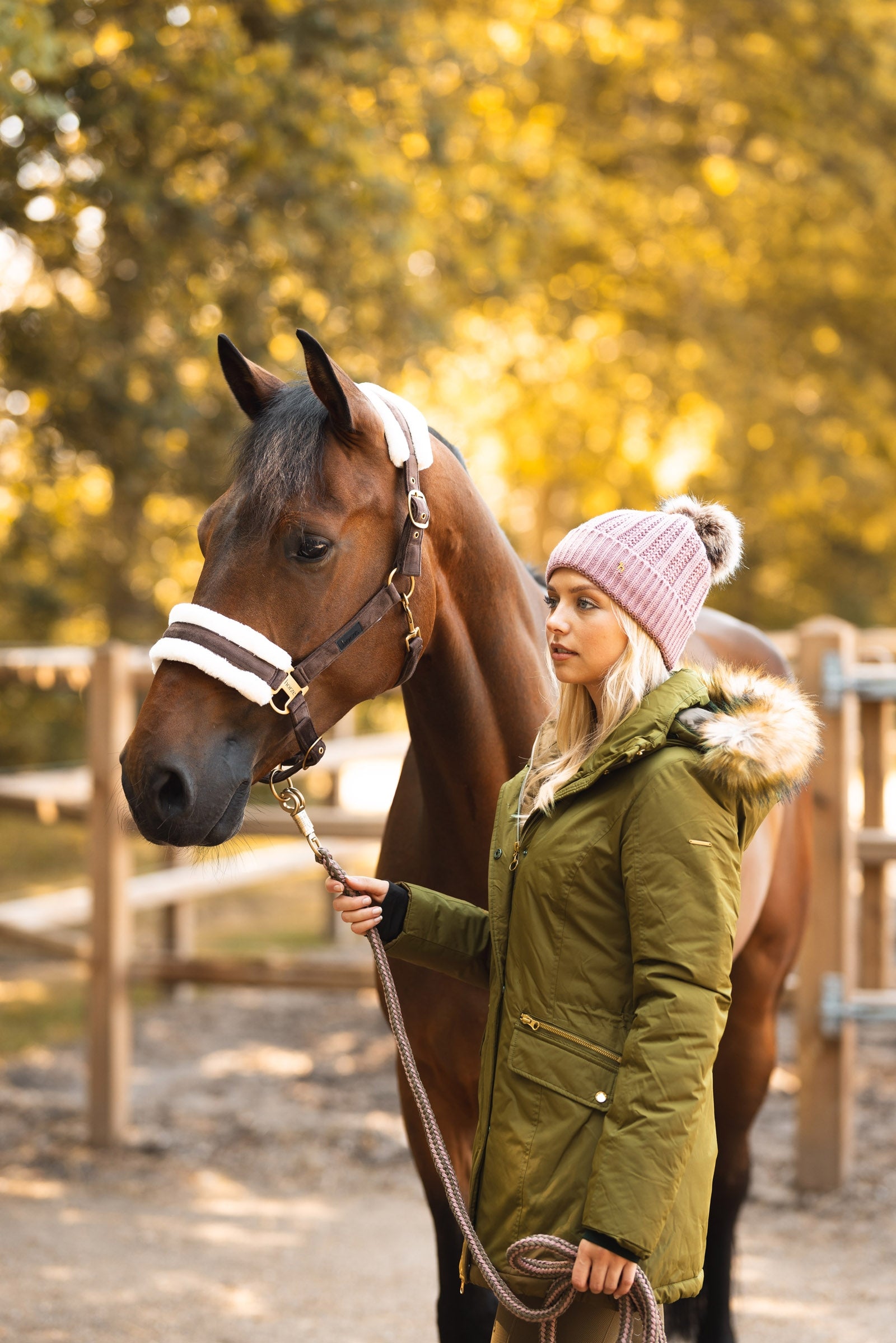 Horze Mikaela Women's Parka Riding Jacket Women’s Riding Clothing