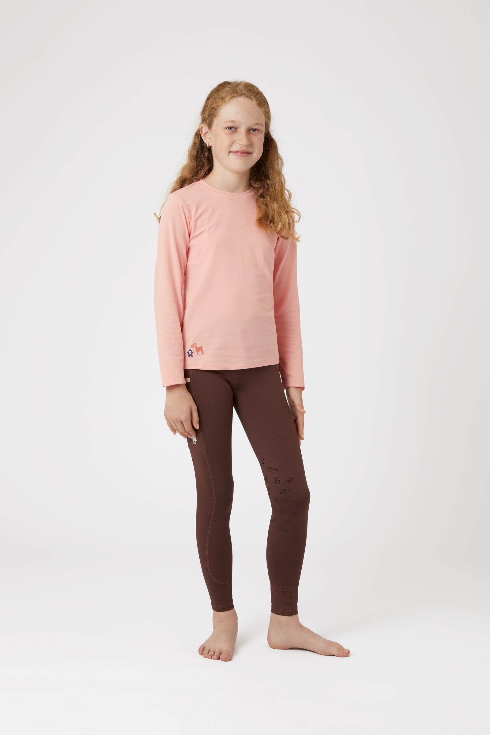 Horze Monster Kids Longsleeve Shirt Kids Apparel