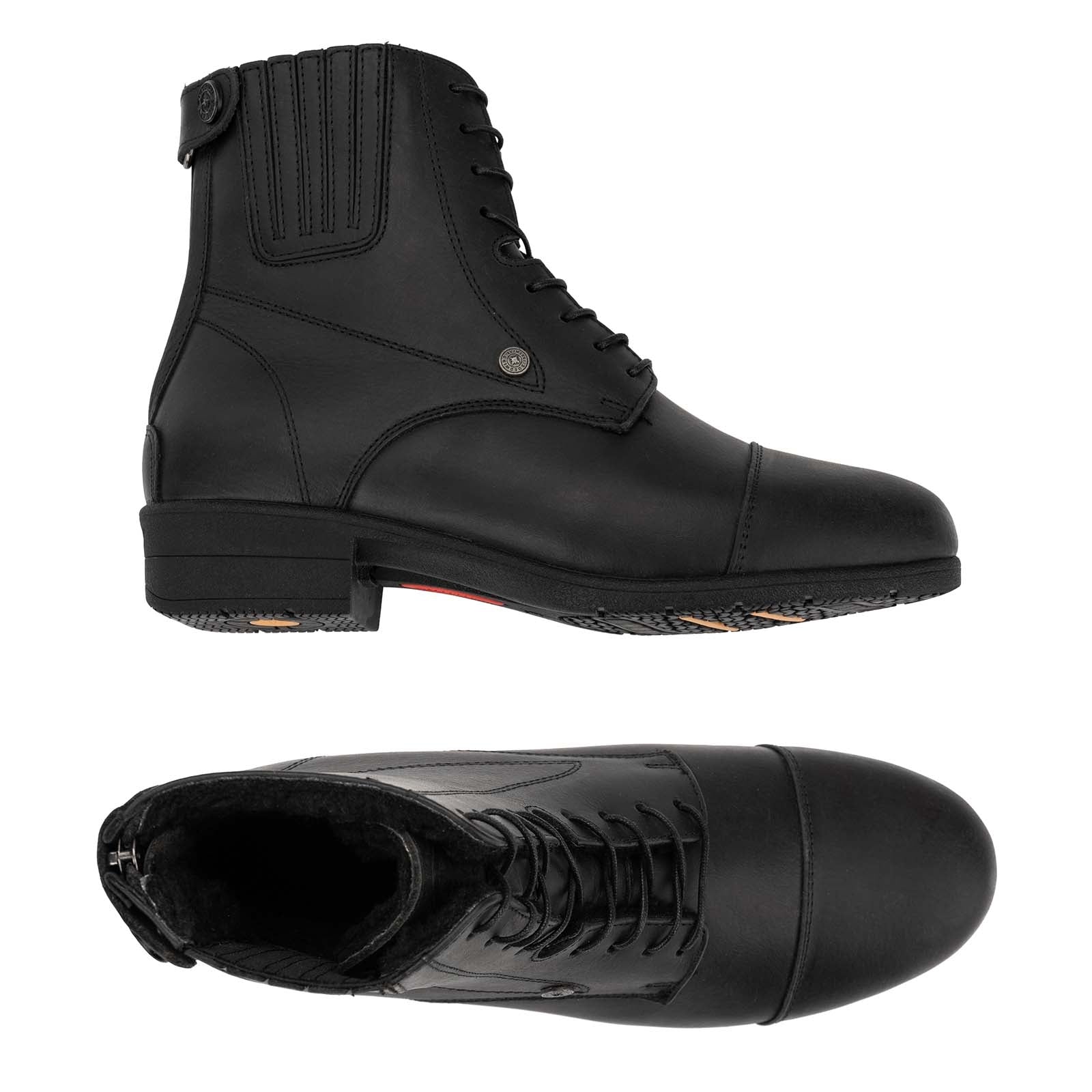 Suedwind Footwear Suedwind IceLock Hátul Cipzáros Fűzős Eco Jodhpur Lovaglócipő Lábbelik
