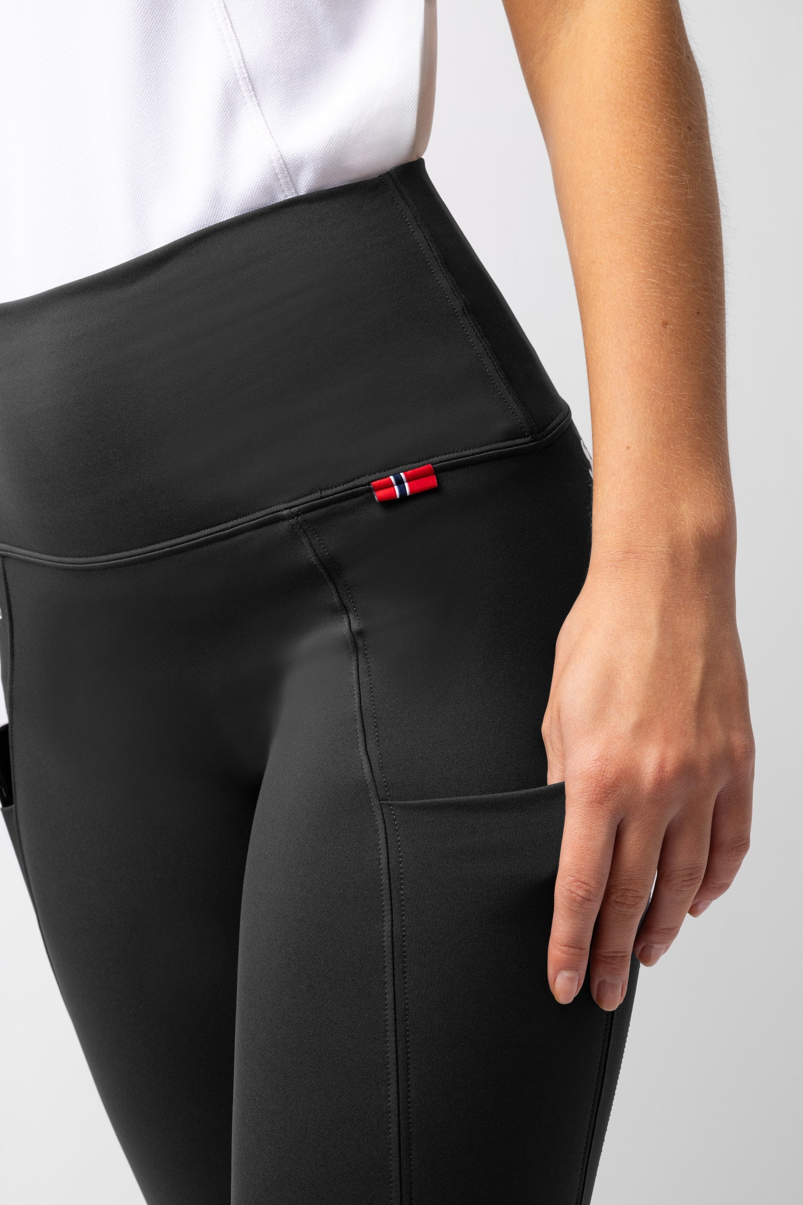 B Vertigo Lara Women's High Waist Full Seat Tights Womens Breeches