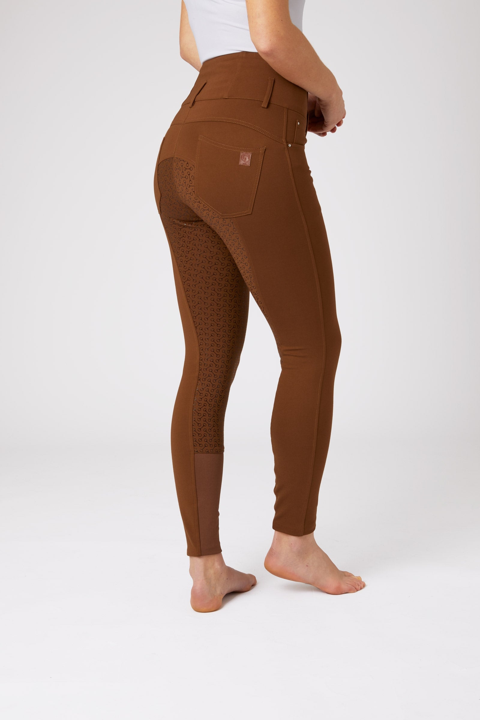 Horze Tara Női Magasderekú Szilikonos Lovaglónadrág Womens Breeches