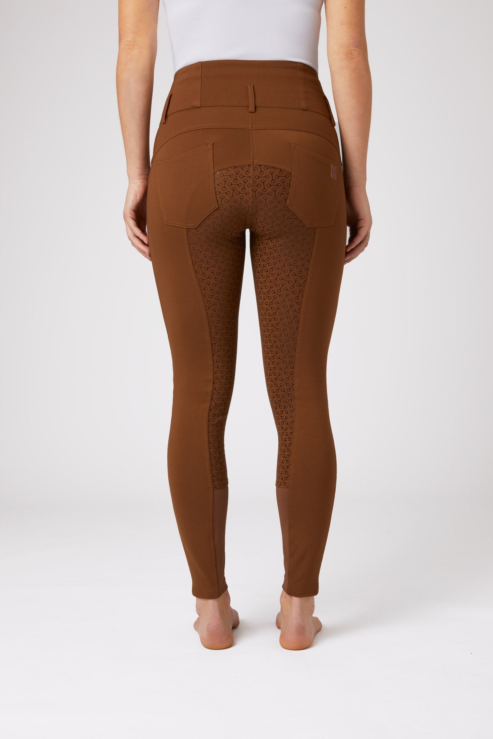 Horze Tara Women's High Waist Full Seat Breeches Womens Breeches