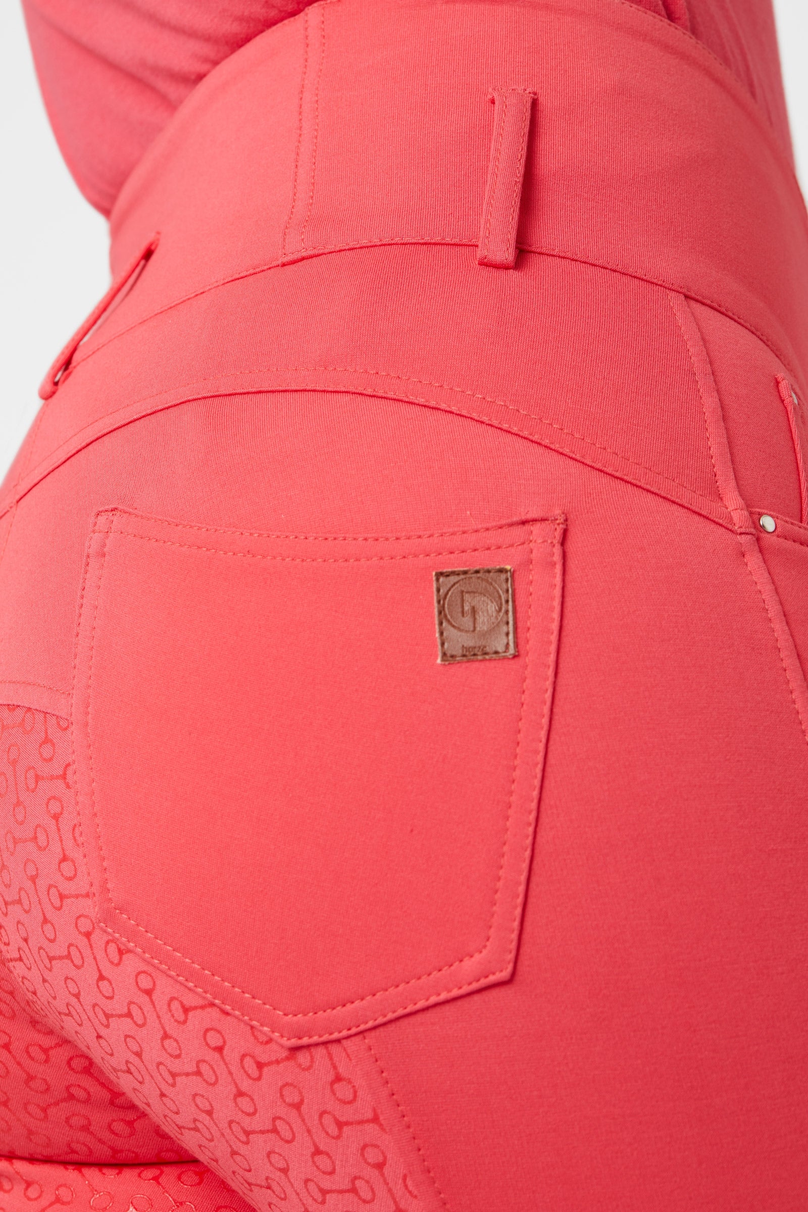 Horze Tara Women's High Waist Full Seat Breeches Womens Breeches