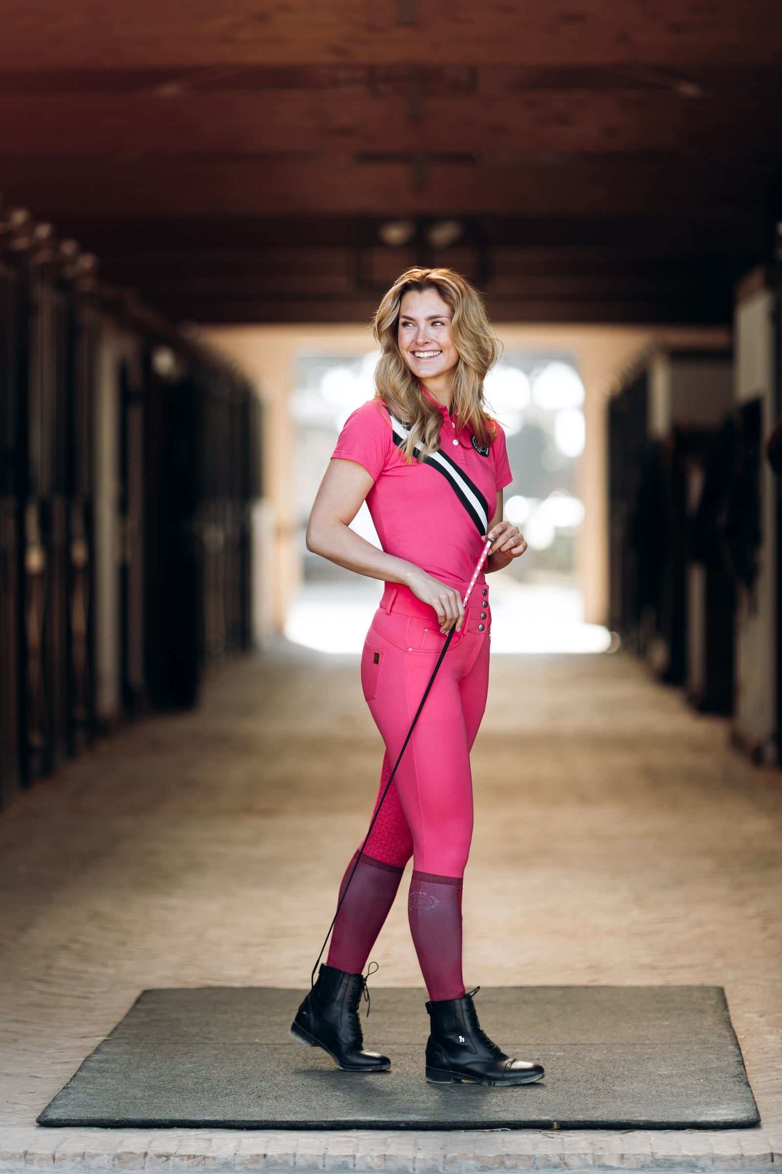 Horze Tara Women's High Waist Full Seat Breeches Womens Breeches