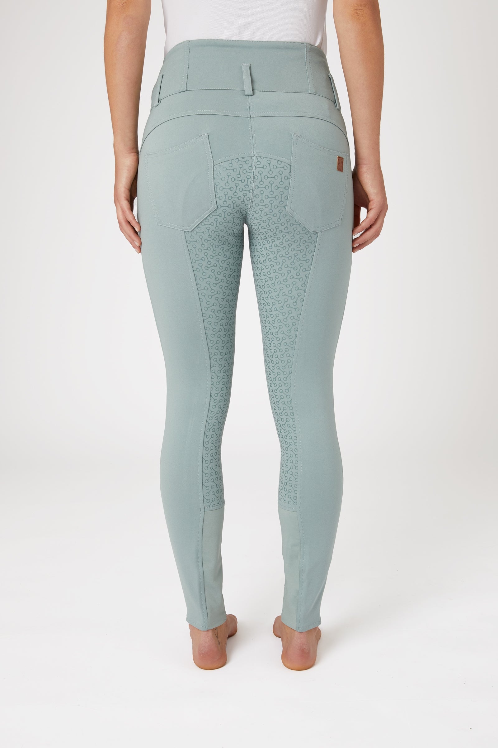 Horze Tara Women's High Waist Full Seat Breeches Womens Breeches