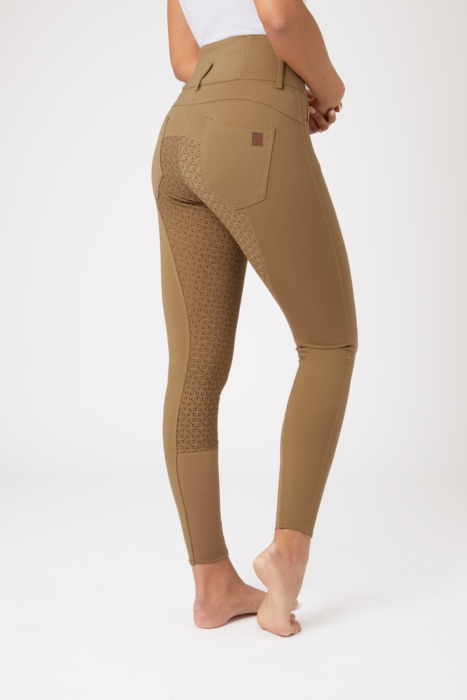 Horze Tara Női Magasderekú Szilikonos Lovaglónadrág Womens Breeches