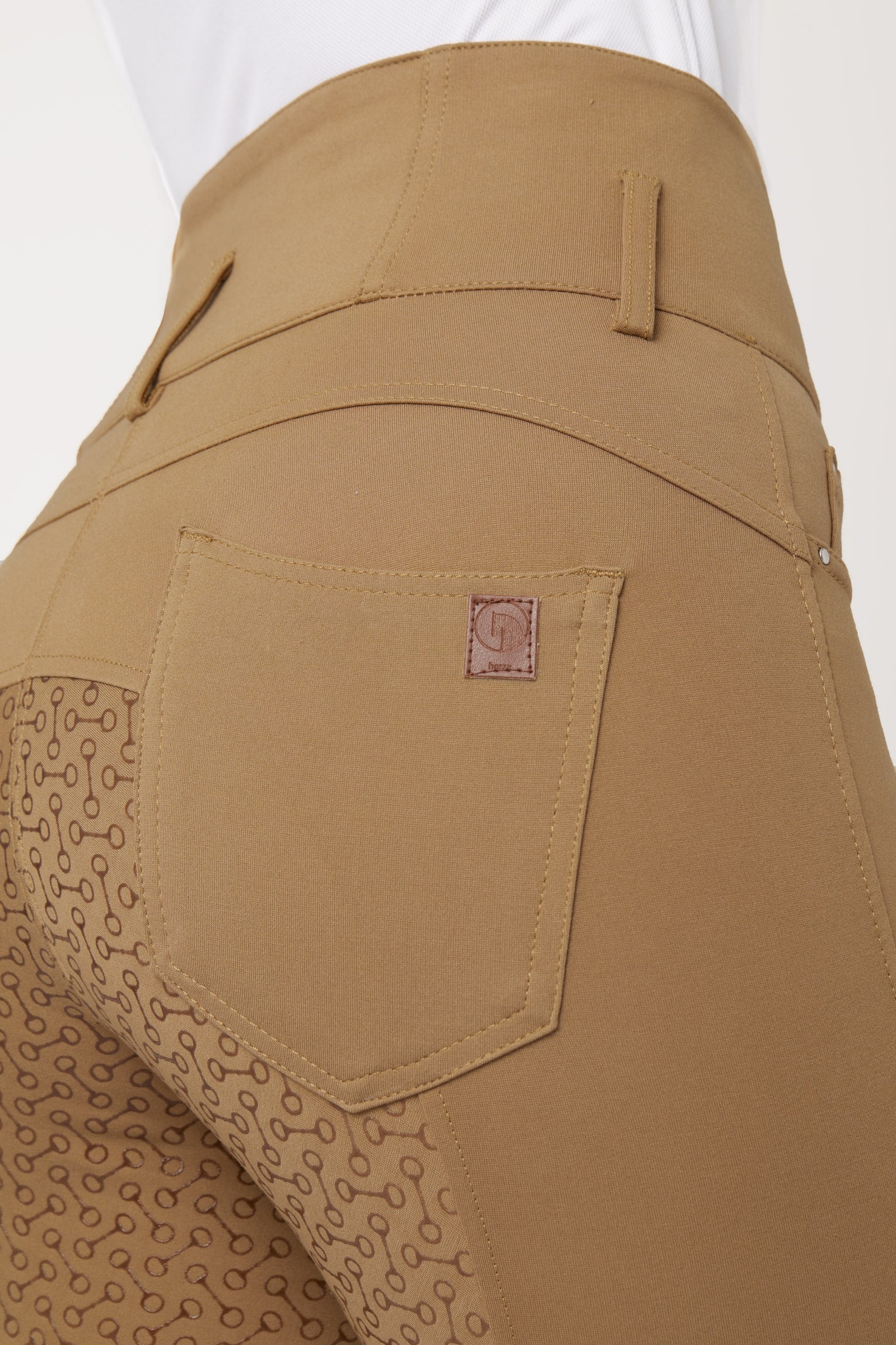 Horze Tara Women's High Waist Full Seat Breeches Womens Breeches