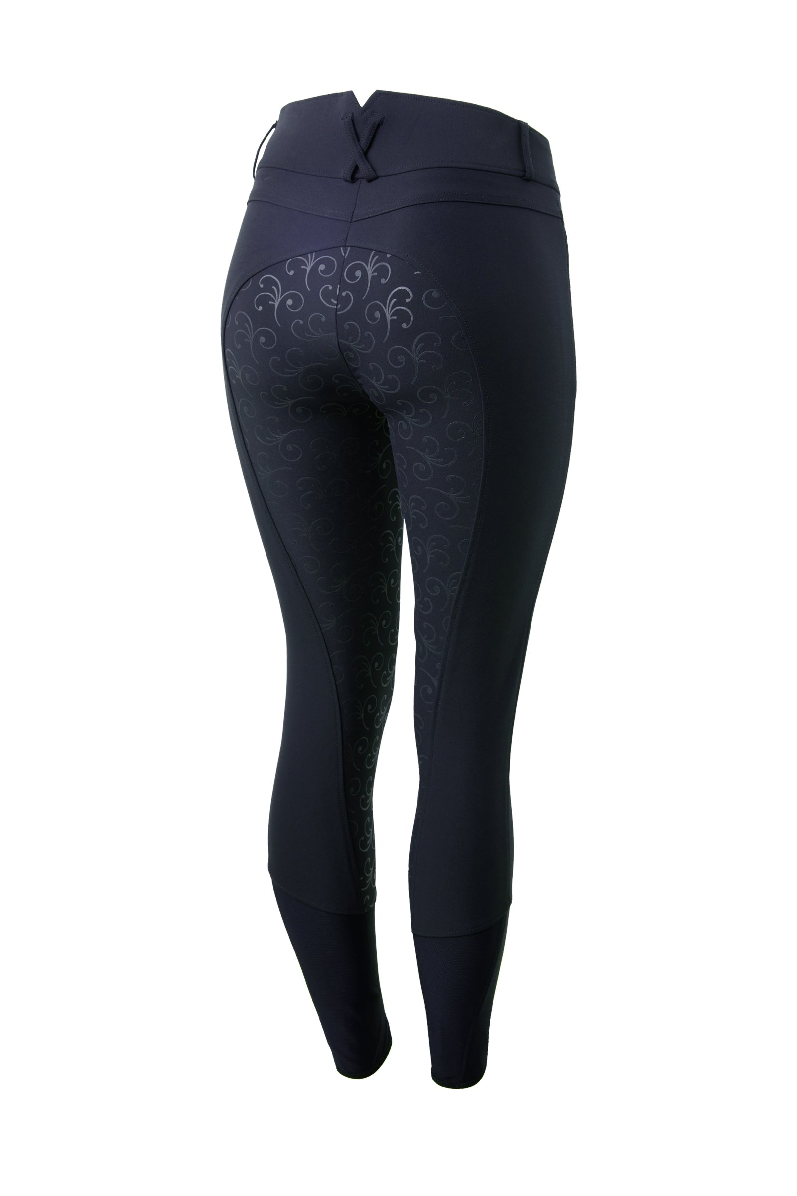 Horze Angelina Women's Lightweight Stretch Silicone Full Seat Breeches Womens Breeches