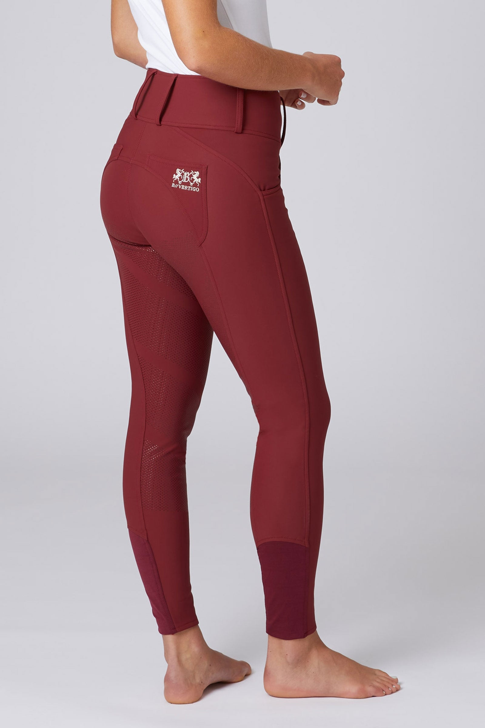 B Vertigo Dianne Női Szilikonos Thermo Lovaglónadrág Womens Breeches