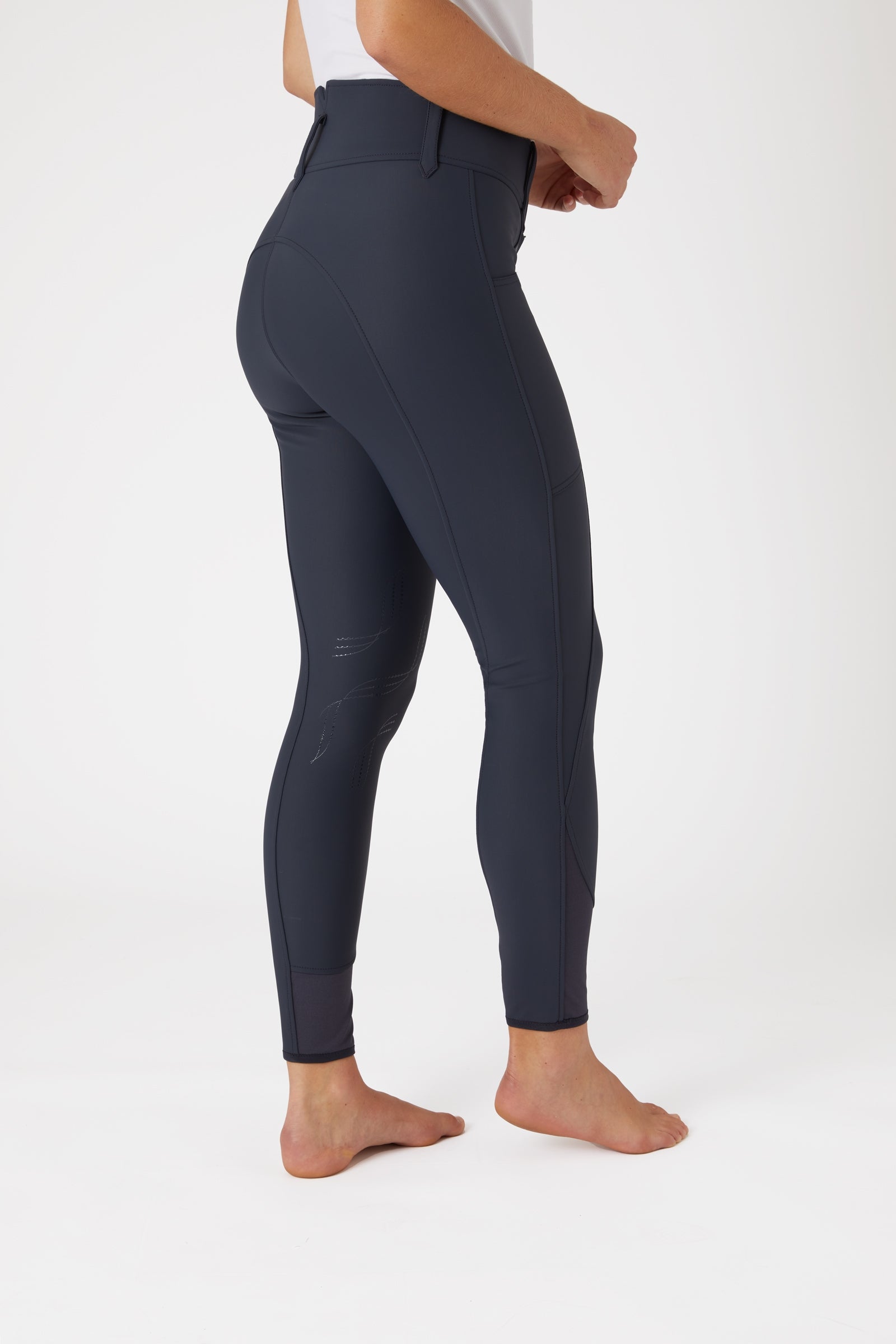 Horze Indira Women's Knee Grip Breeches with High Waist Womens Breeches