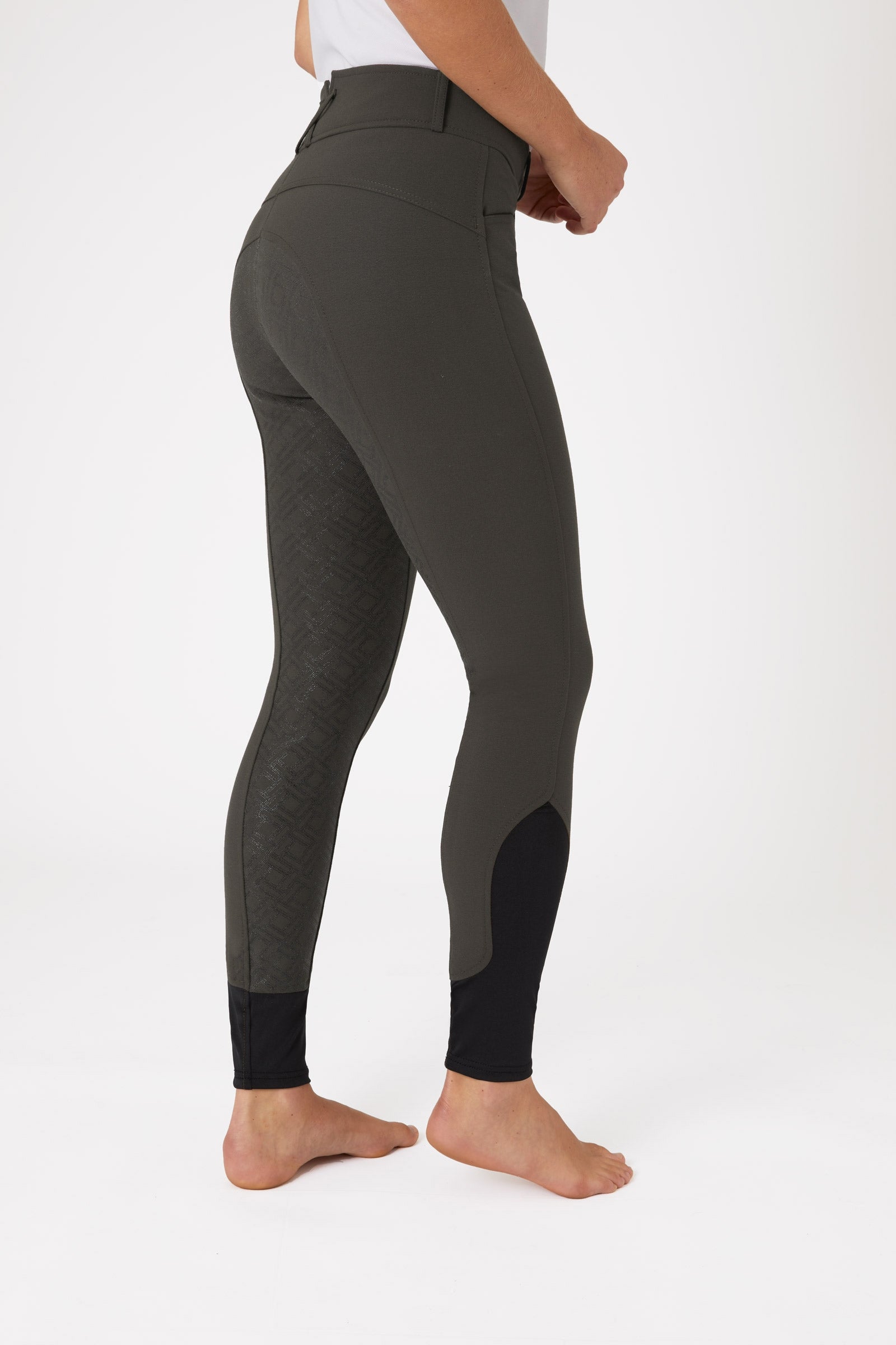 Horze női magasderekú teliszilikonos lovaglónadrág Womens Breeches