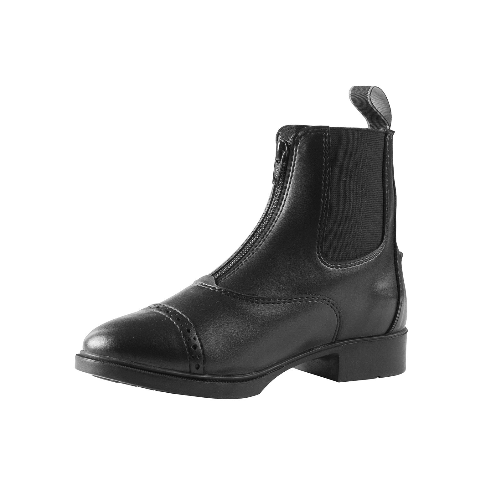 Horze Wexford Kids Front-Zip Jodhpur Boots Riding Boots & Riding Shoes