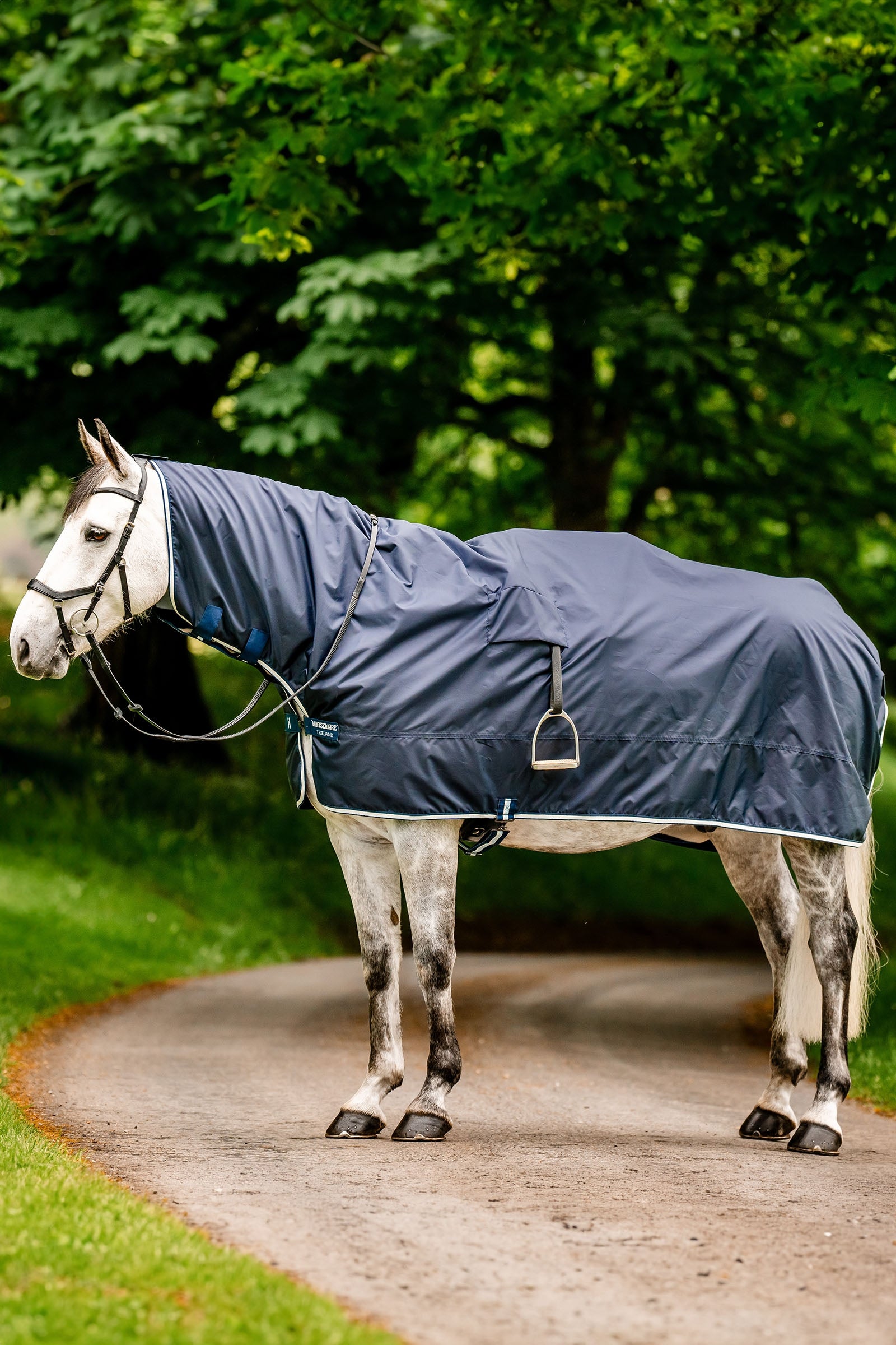 Horseware Newmarket Rain Sheet Mack with Fleece lining Horse Rugs