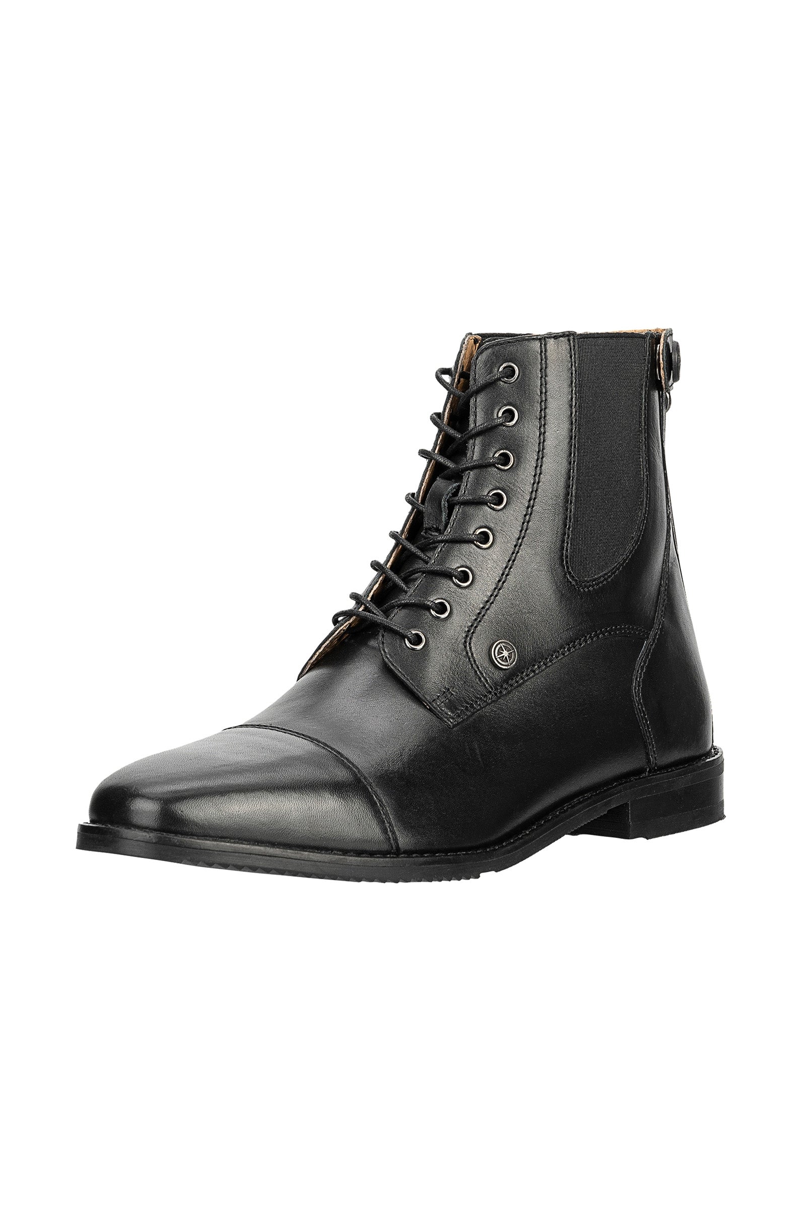 Suedwind Footwear Florentina Hátul Cipzáras Fűzős Jodhpur Cipő Lábbelik