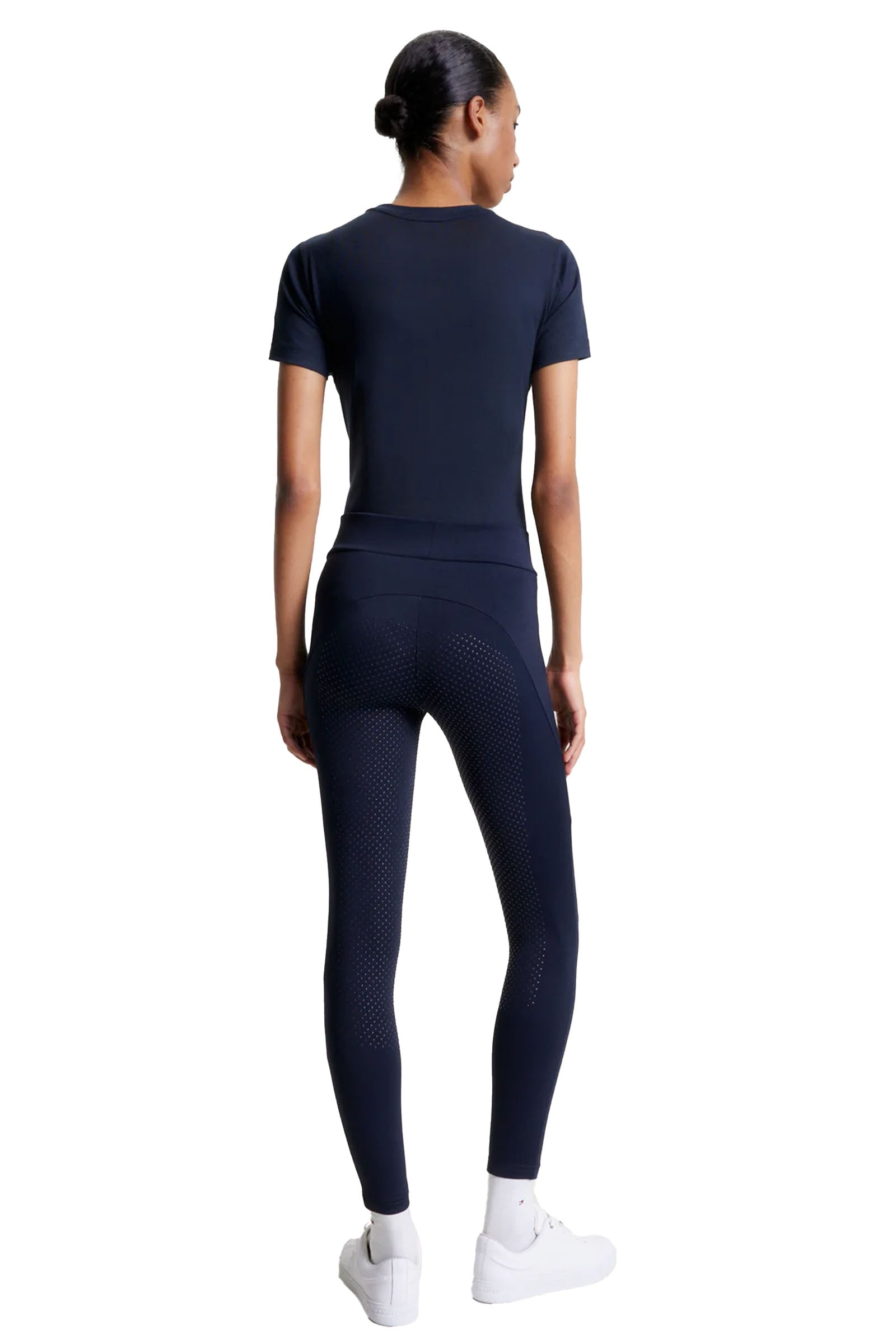 Tommy Hilfiger Equestrian Elmira Minden Évszakban Teljes Markolattal Rendelkező Leggings Womens Breeches