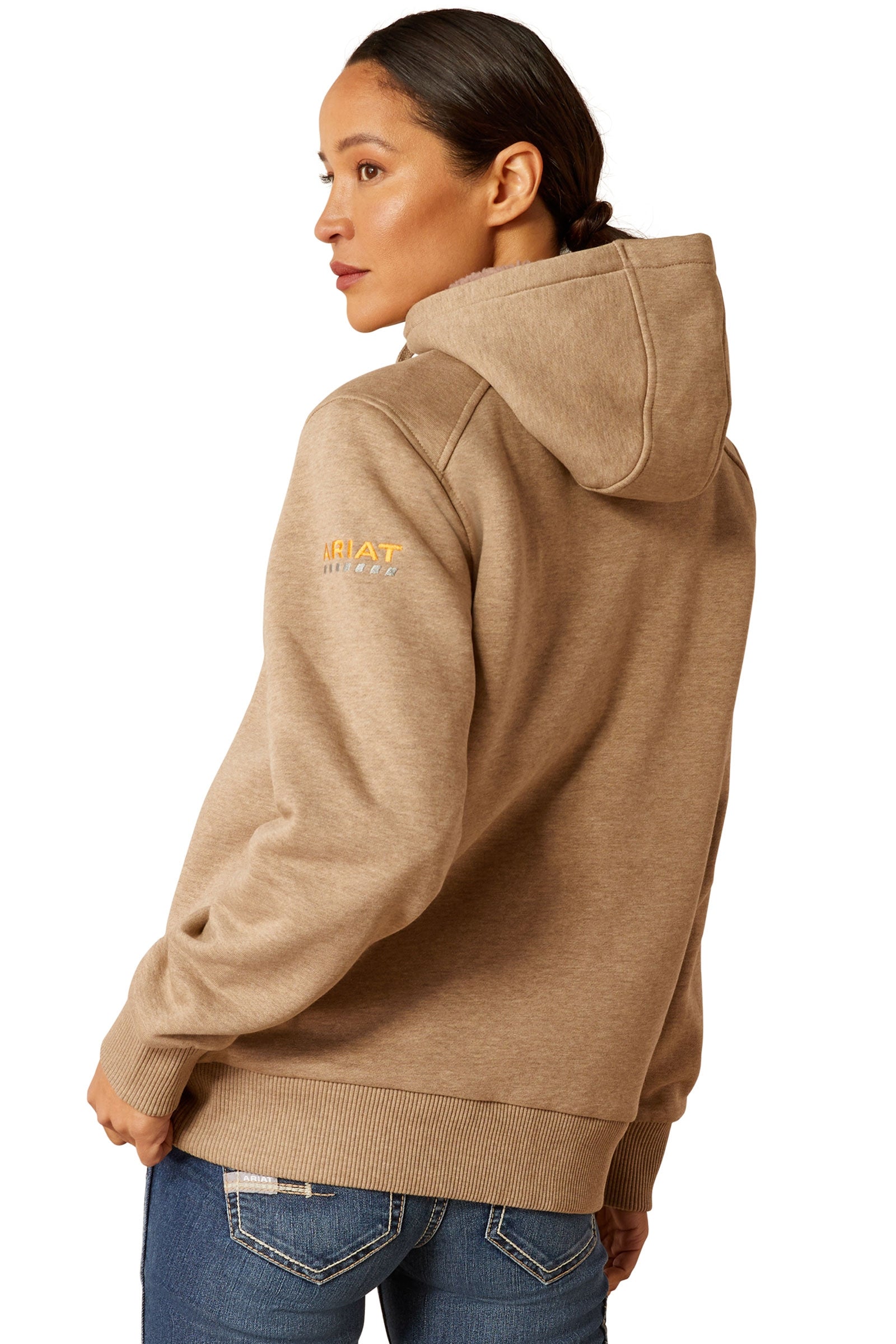 Ariat Rebar Women´s All-Weather Sherpa Full Zip Hoodie Women’s Riding Clothing