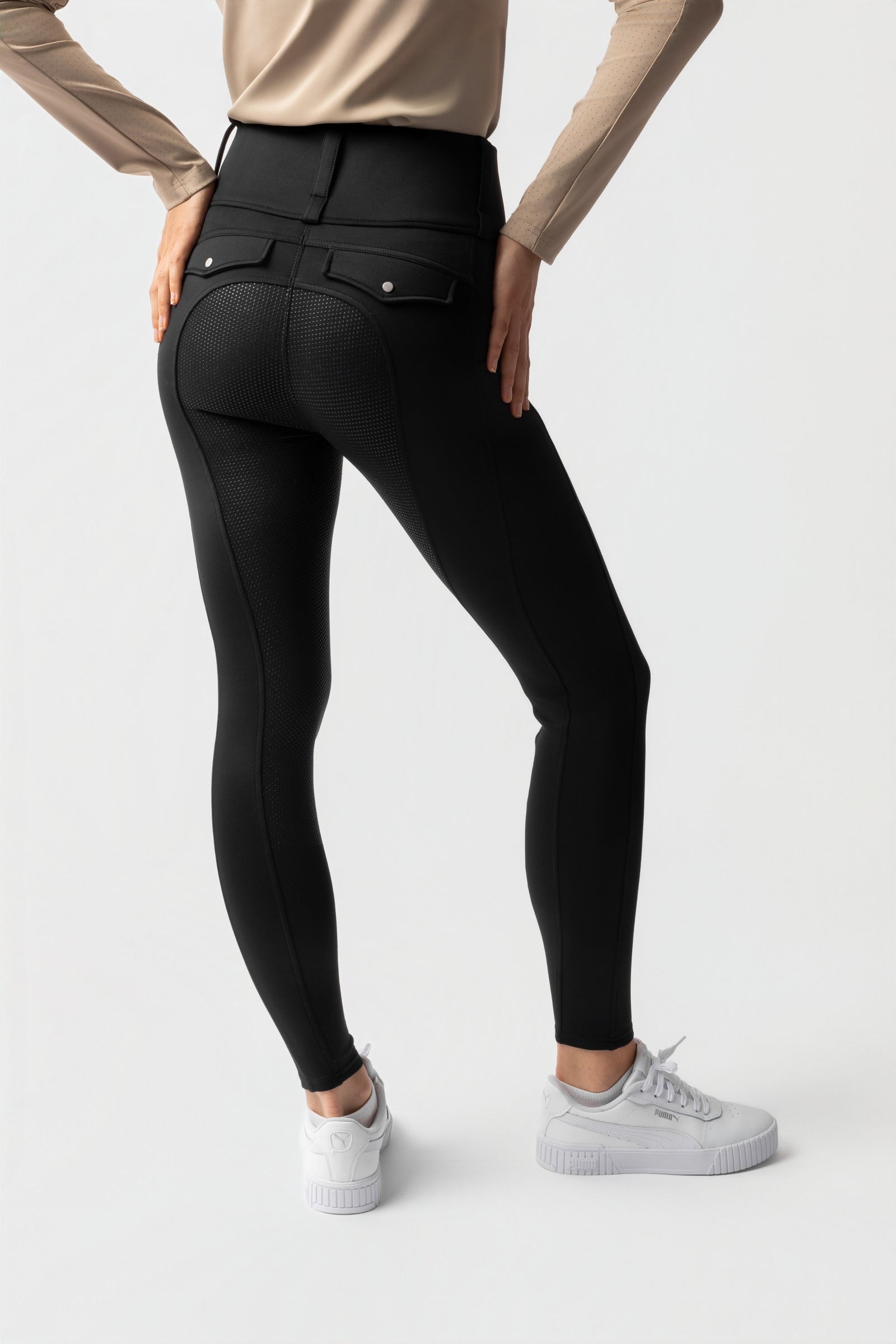 Horze Anya Hybrid Thermonadrág Fullgrip-pel Womens Breeches