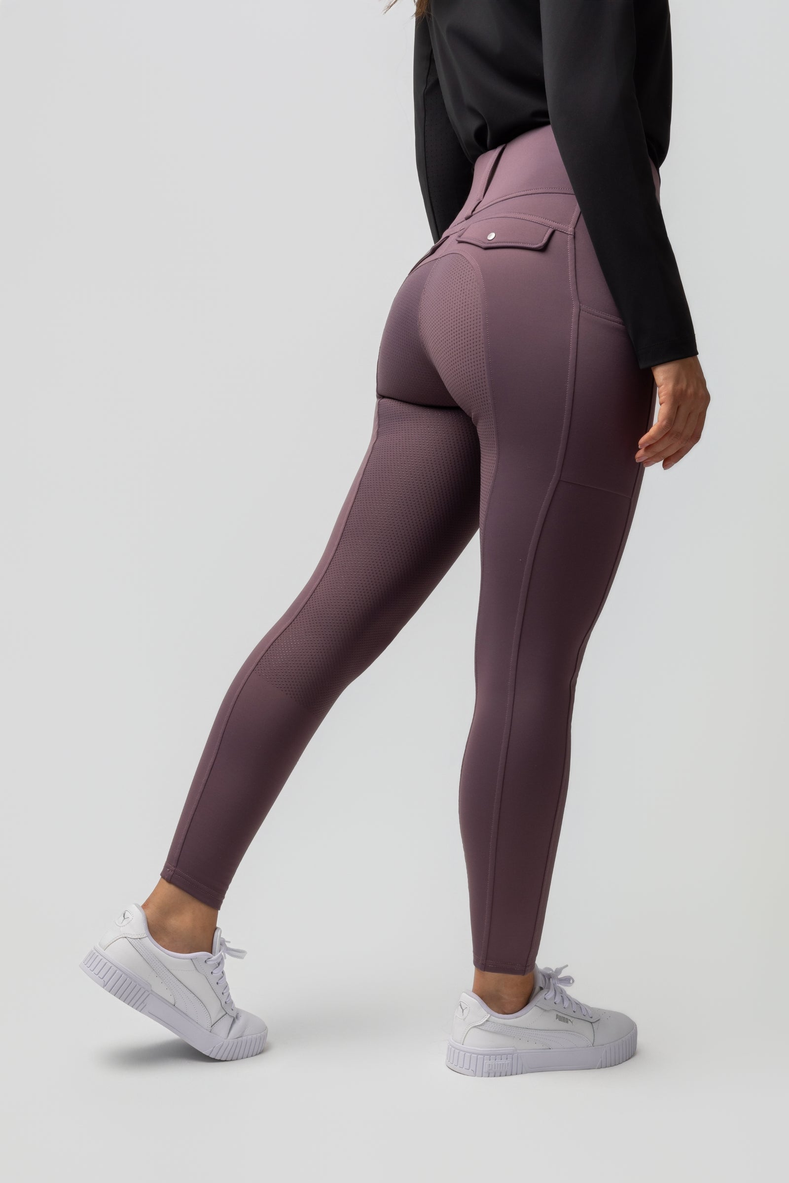 Horze Anya Hybrid Thermonadrág Fullgrip-pel Womens Breeches