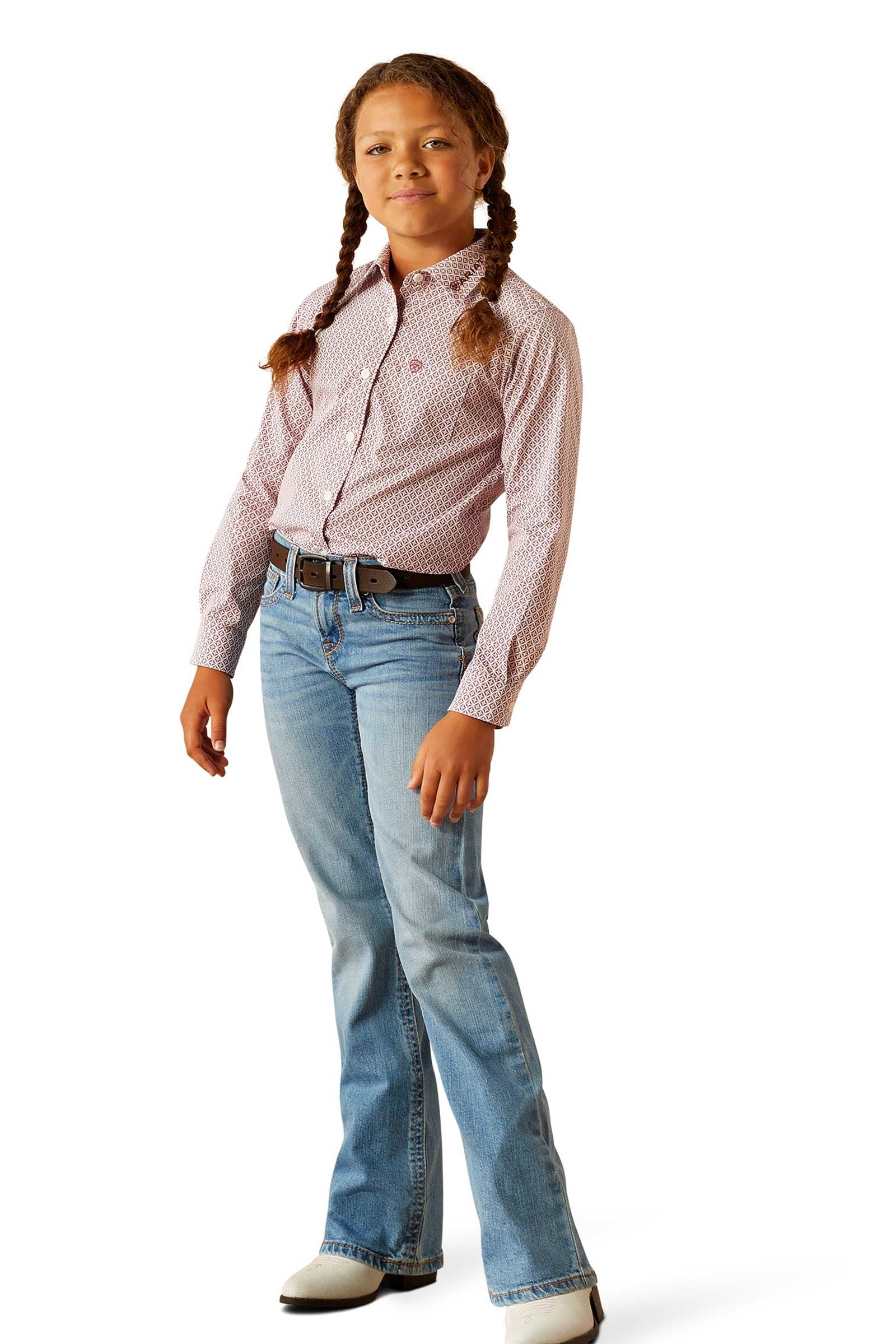 Ariat Team Kirby Kids´ Long Sleeve Western Shirt Kids Apparel