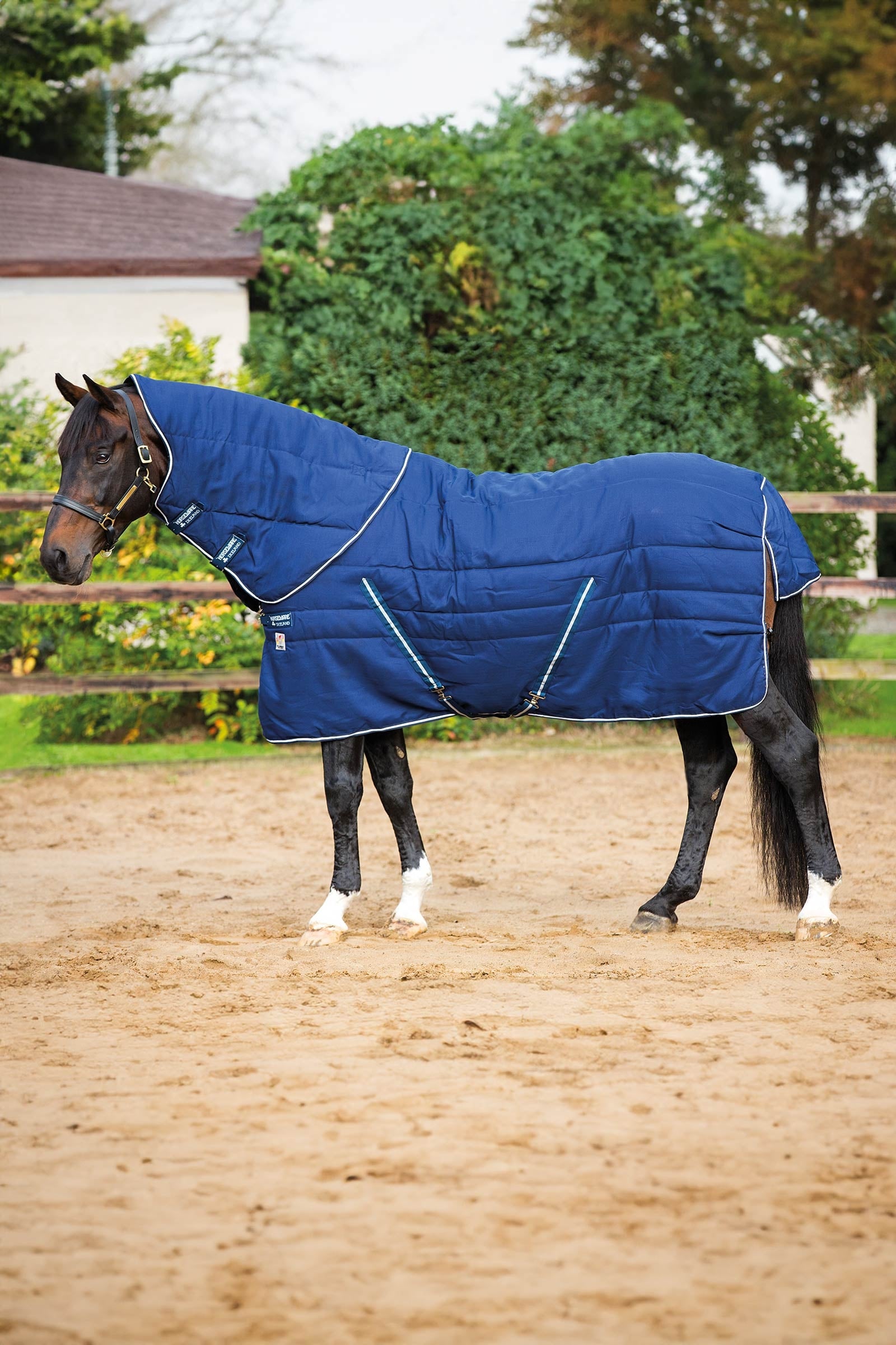 Horseware Rambo Plus Vari-Layer istálló takaró levehető nyakrésszel, 450 g Lótakarók