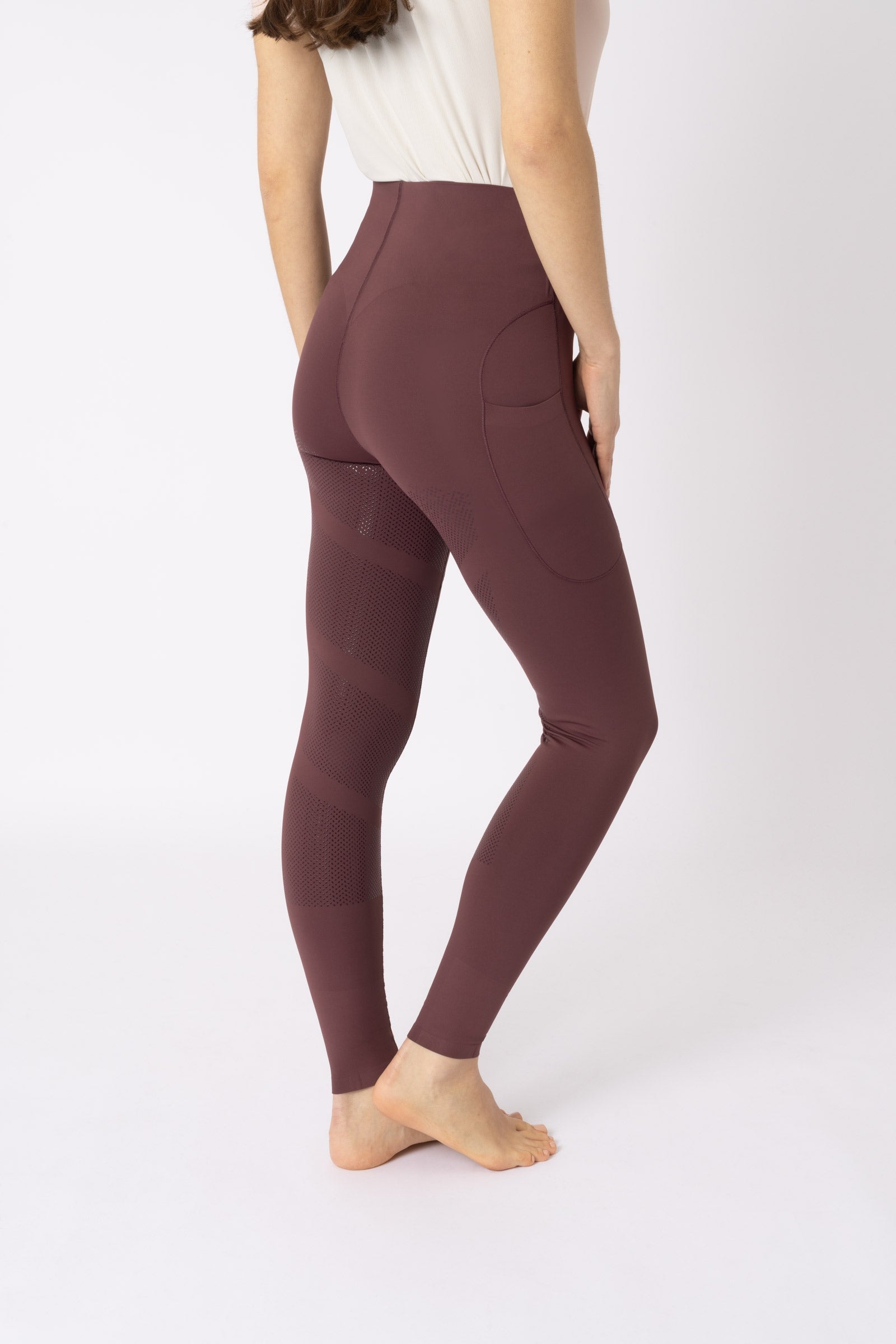 B Vertigo Viktoria női teli szilikonos leggings kevesebb varrással Womens Breeches