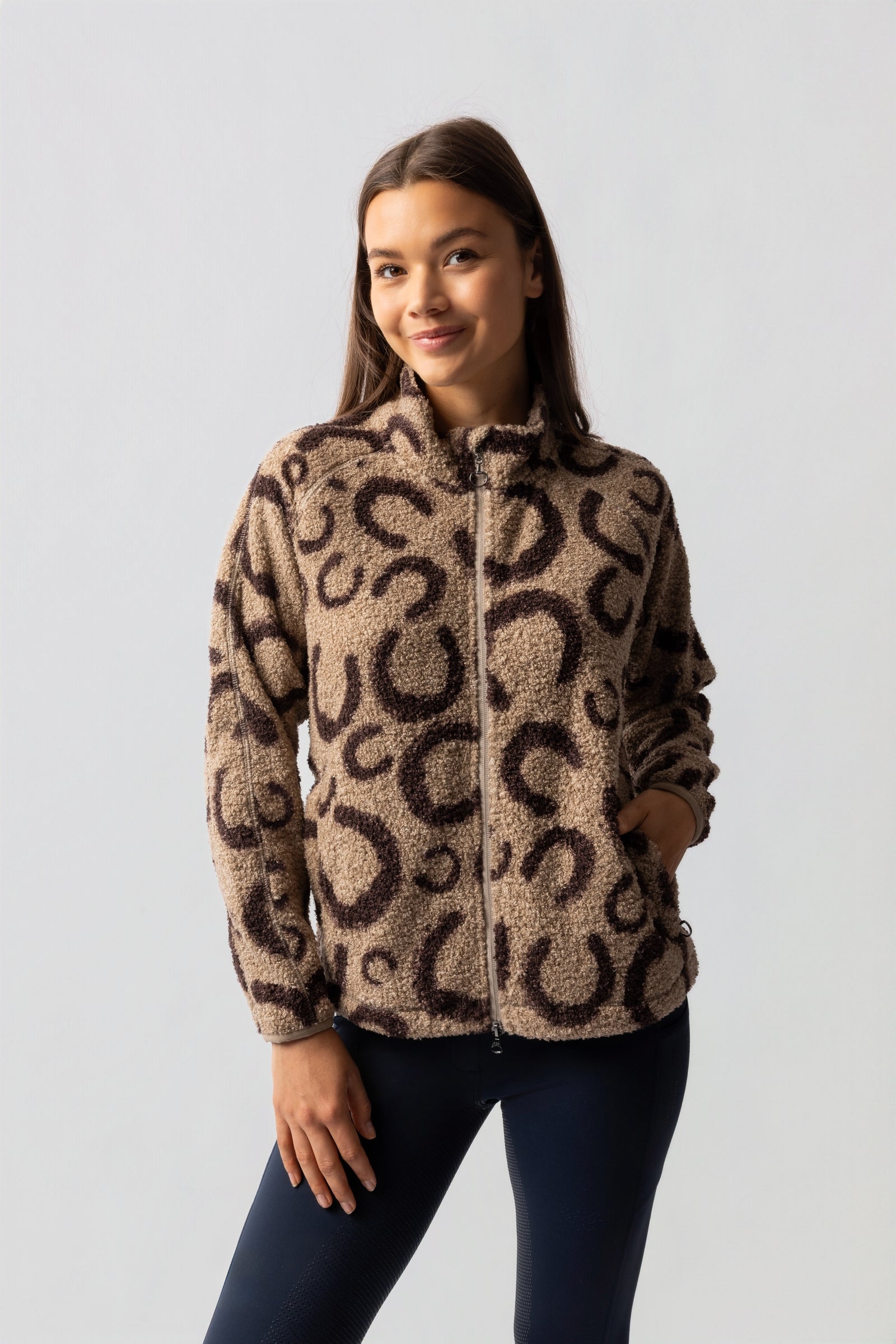Horze Ariana Női Teddyfleece dzseki Noi Ruházat