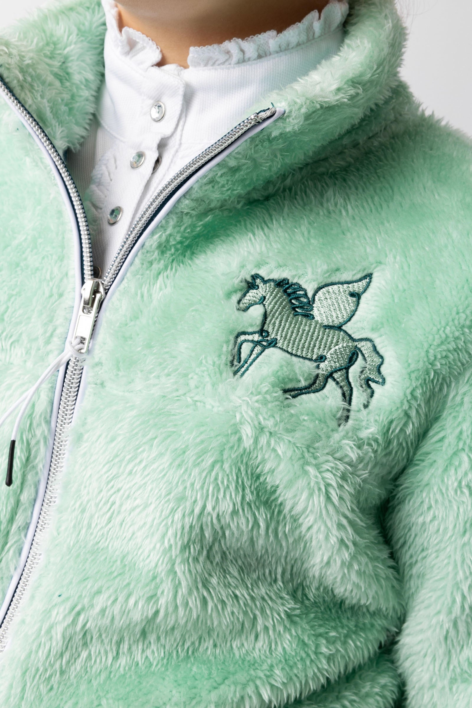 Horze Elsa Kids´ Fleece Riding Jacket Kids Apparel