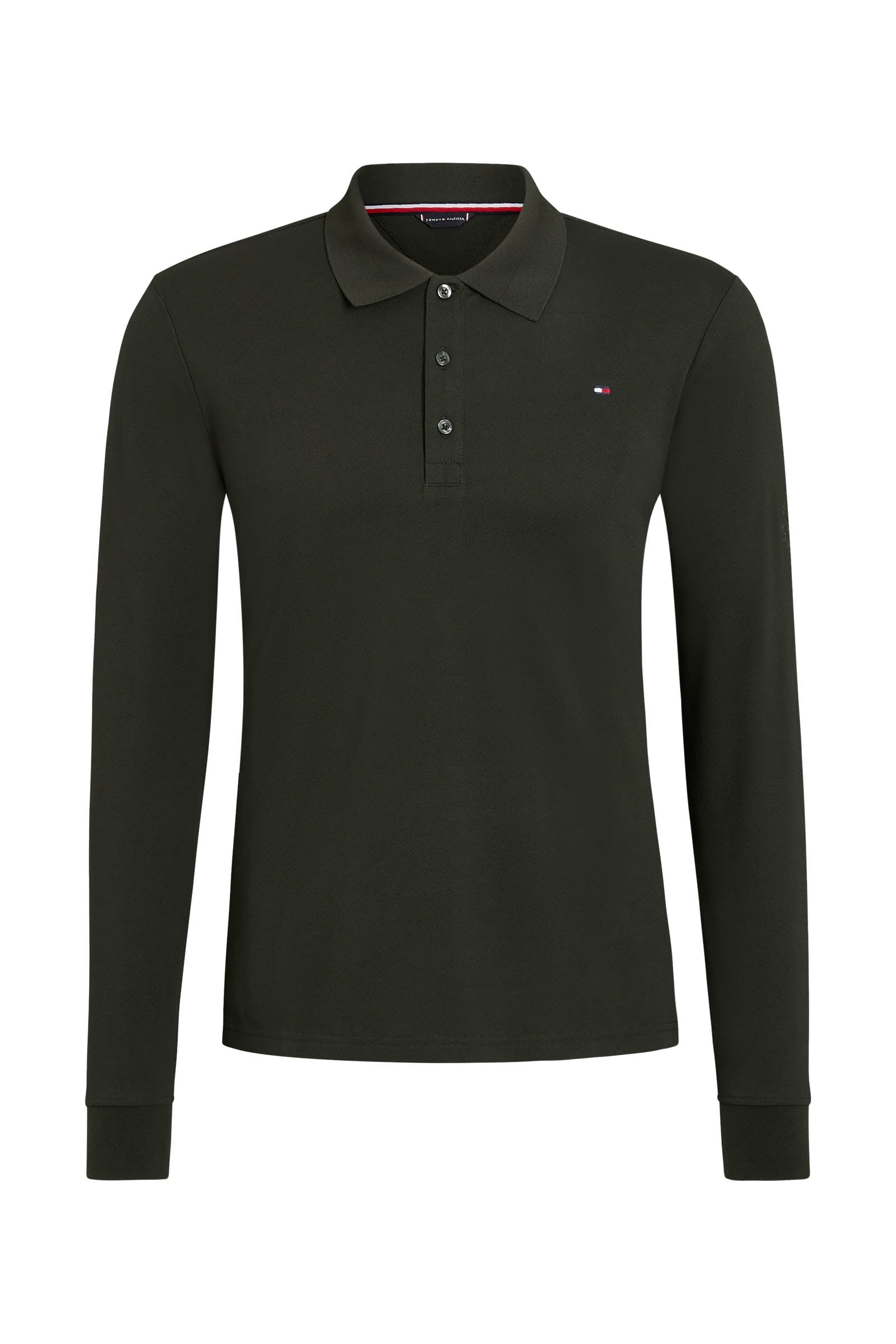 Tommy Hilfiger Equestrian Erwin Long Sleeve Polo Férfi Ruházat