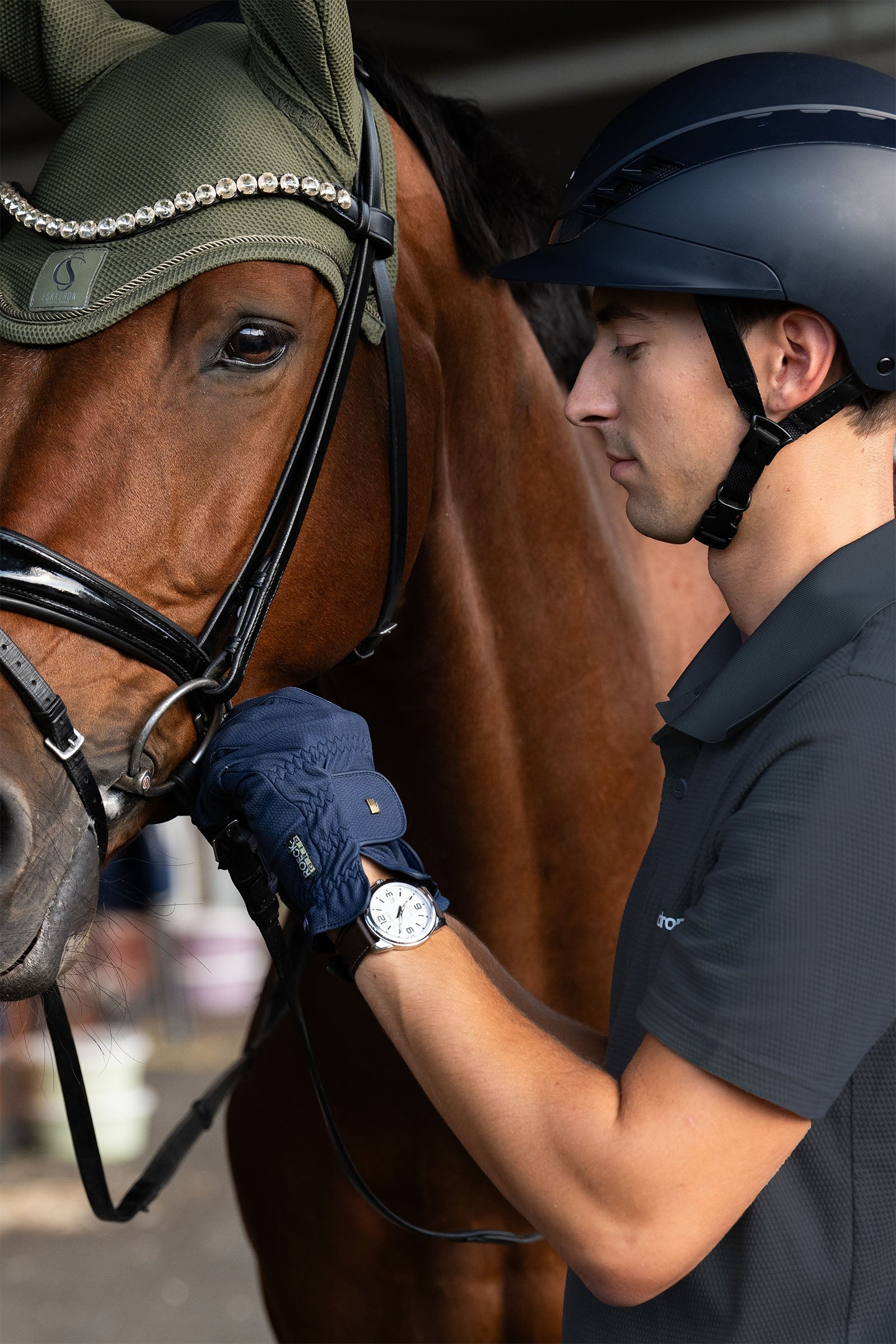 Eskadron Classic Sports SS25 Dynair Mesh Sport Fly Hood Saddle Pads