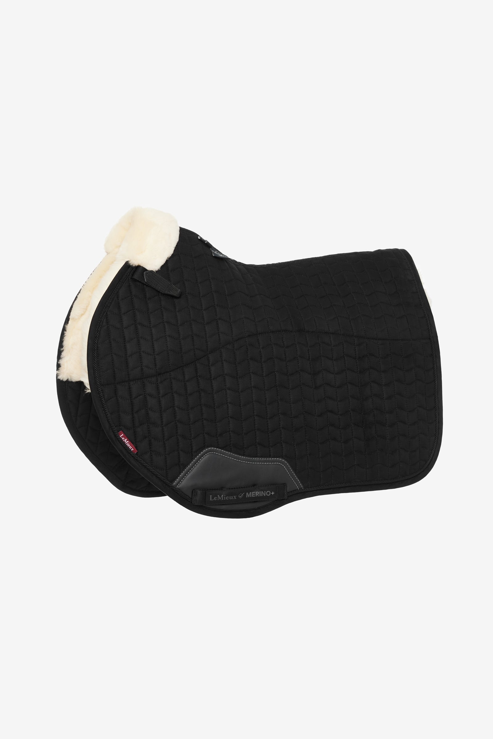 LeMieux Merino+ Suede Eurojump Nyeregalátét Nyeregalátétek
