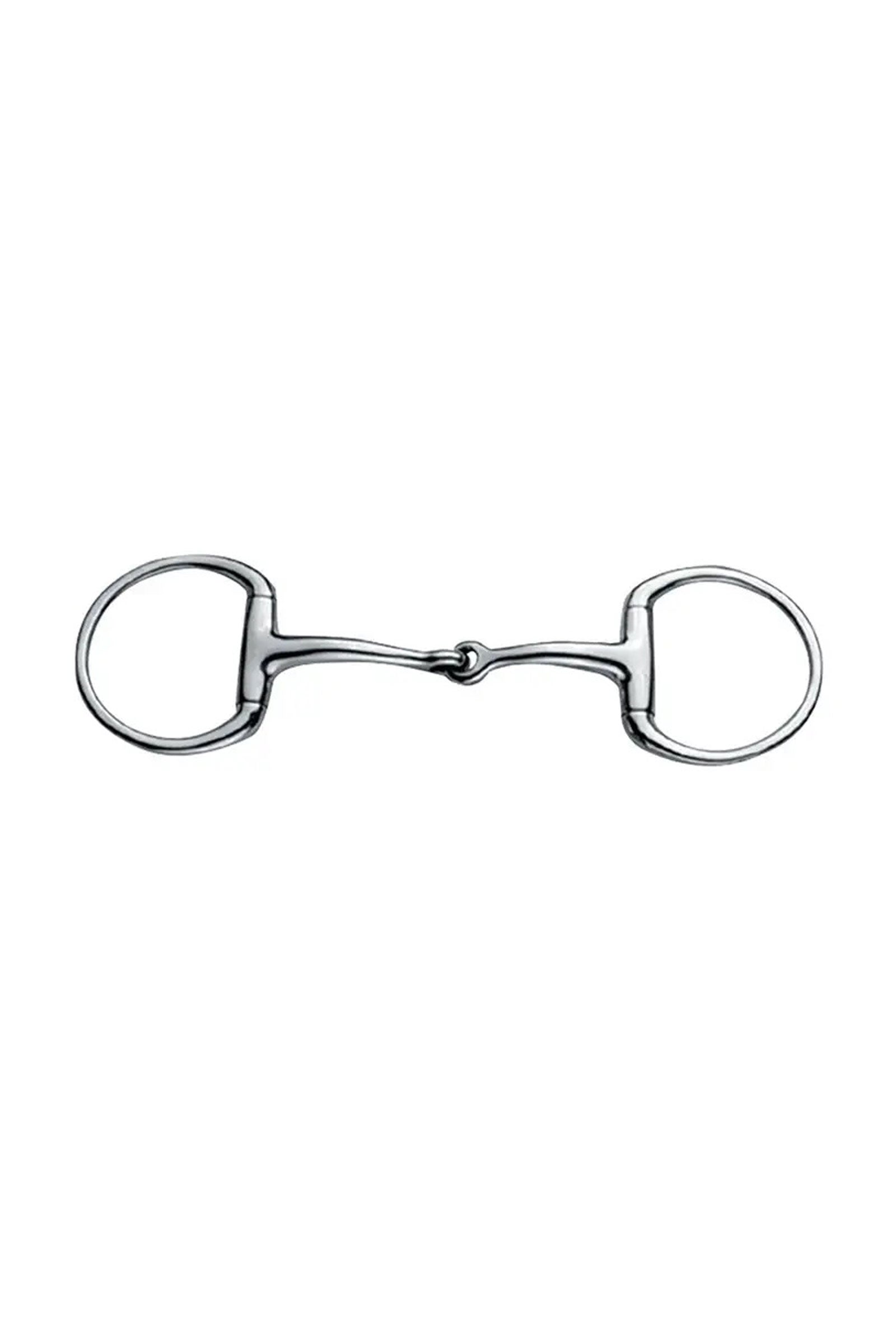 Korsteel Jp Stainless Steel Jointed Eggbutt Snaffle Bit Zablák