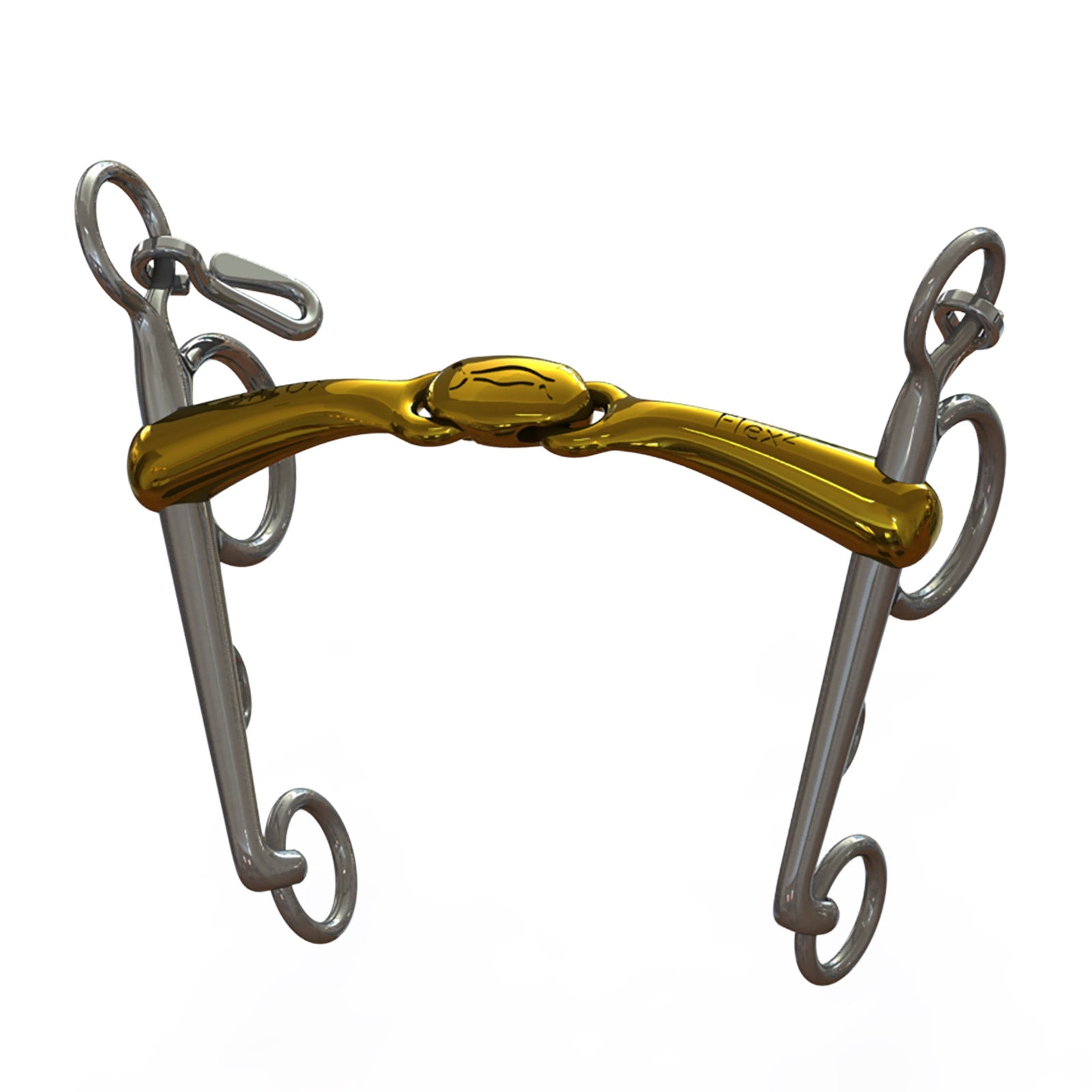Neue Schule Bits NS Bits Turtle Tilt with Flex 16mm Pelham 7cm Zablák