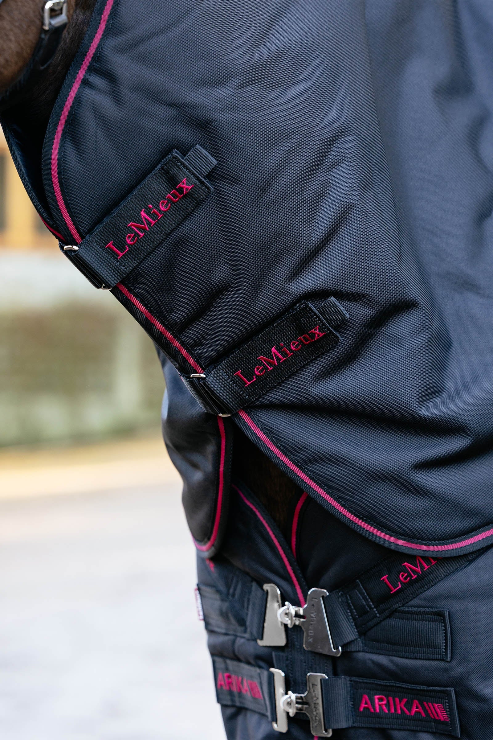 LeMieux Arika Storm-Tek Rug With Detachable Neck, 200 g Horse Rugs