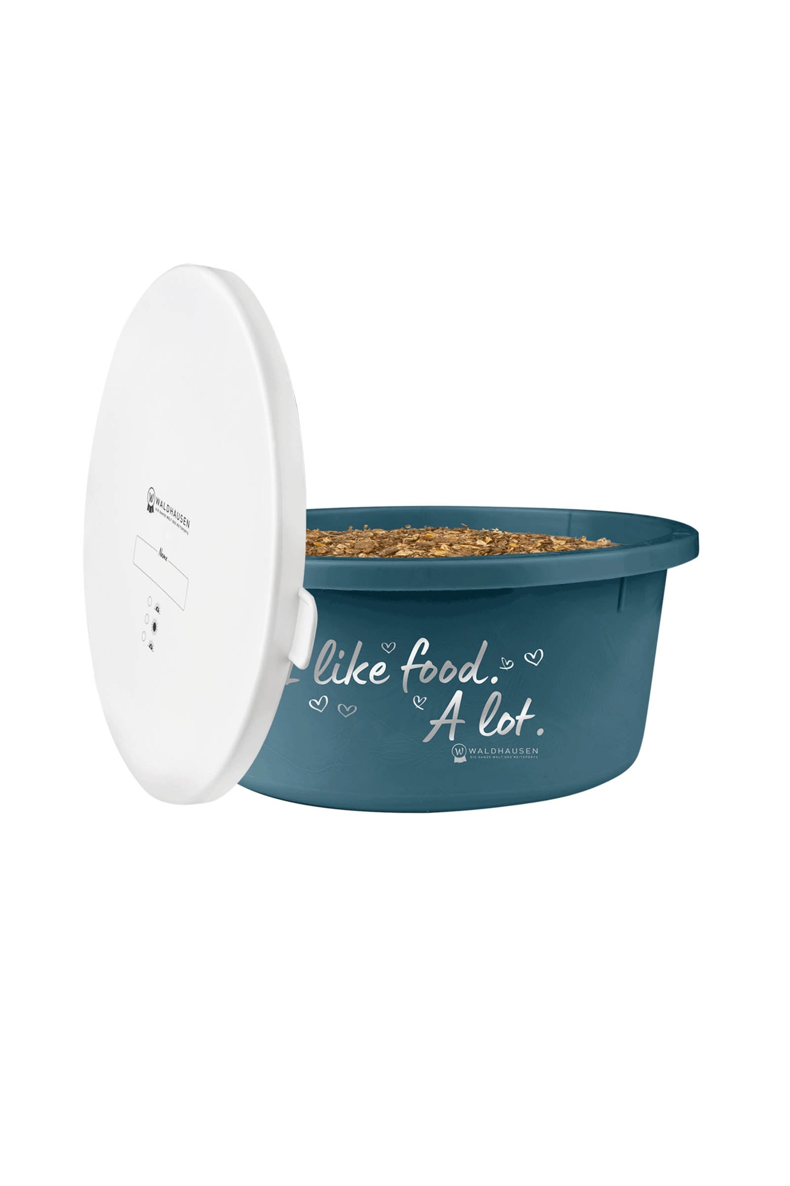 Waldhausen XL Muesli Bowl With Lid Horse Feeders & Waterers