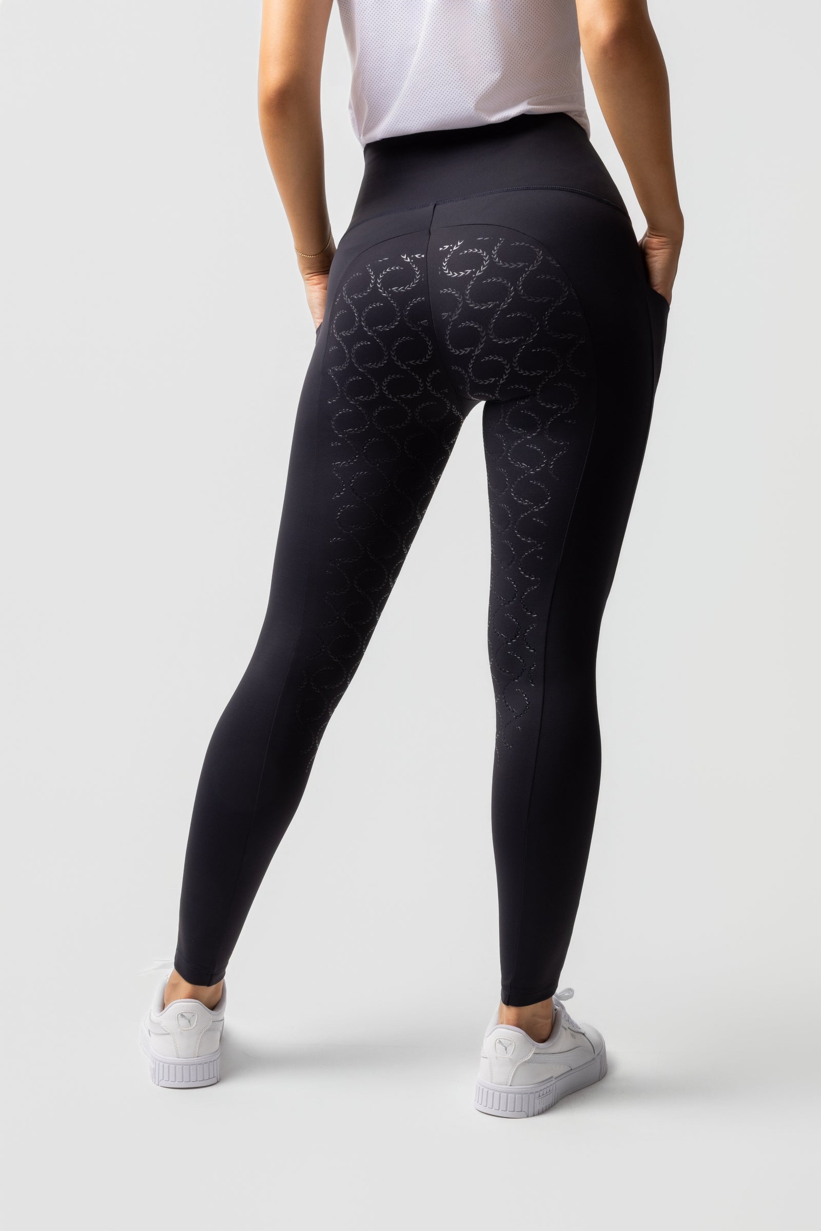 Horze Gillian Women's Thermo Fullgrip Tights Womens Breeches