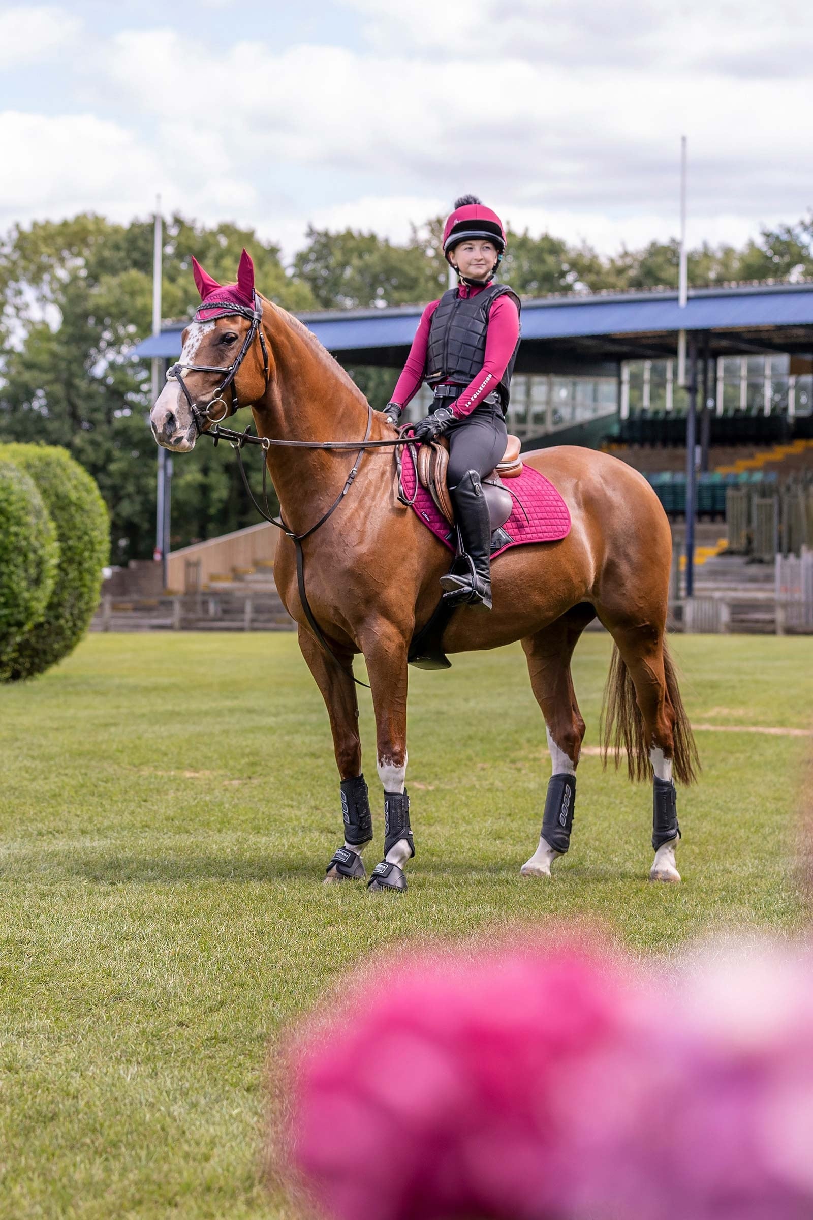 LeMieux Seasonal Luxury CC Jumping Saddle Pad Saddle Pads